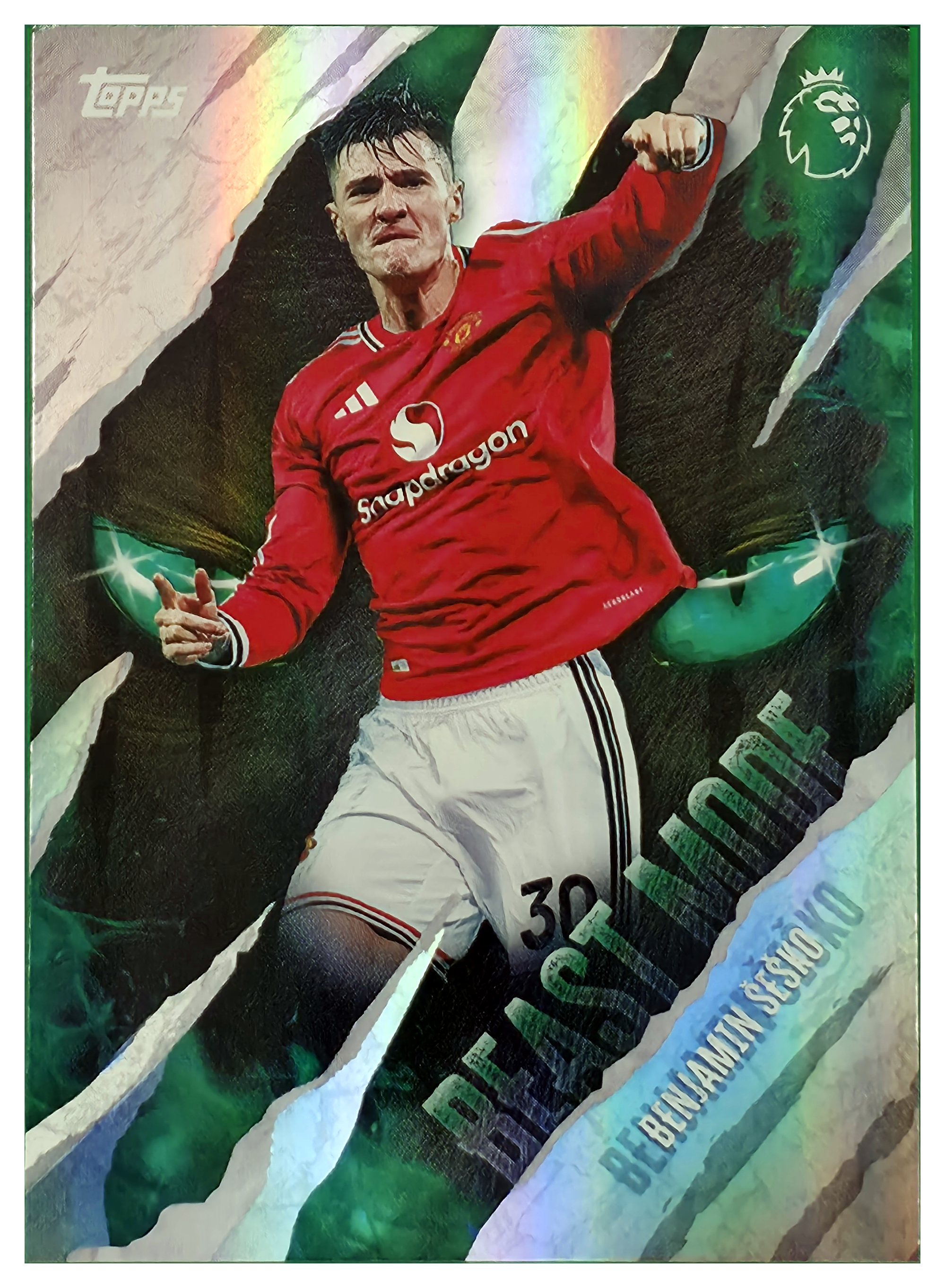 Benjamin Šeško - Topps Flagship Premier League Beast Mode 2026-27, Nr. BM 19 – Insert (Art.-Nr. SG105224)