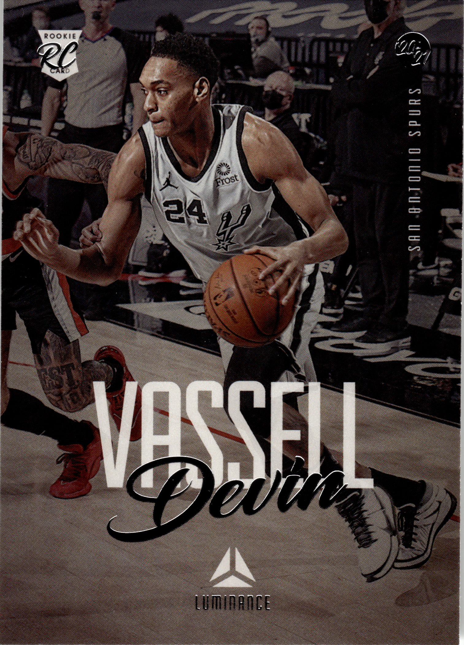 Devin Vassell - Panini Chronicles Luminance 2020-21, Nr. 153 (Art.-Nr. SG103882)