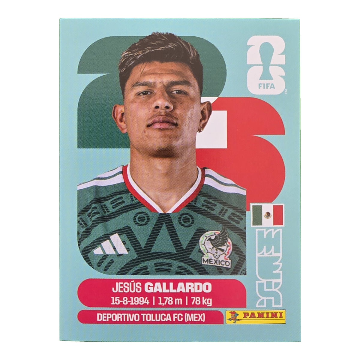 Jesus Gallardo - Mexiko, FIFA WM 2026, Nr. MEX6