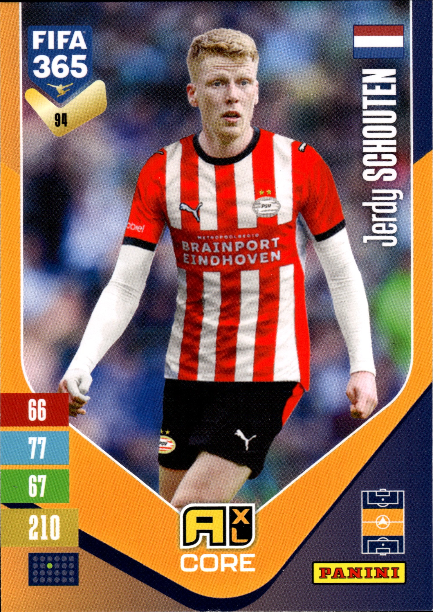 Jerdy Schouten - Panini Adrenalyn XL FIFA 365 Base Set 2026-27, Nr. 94