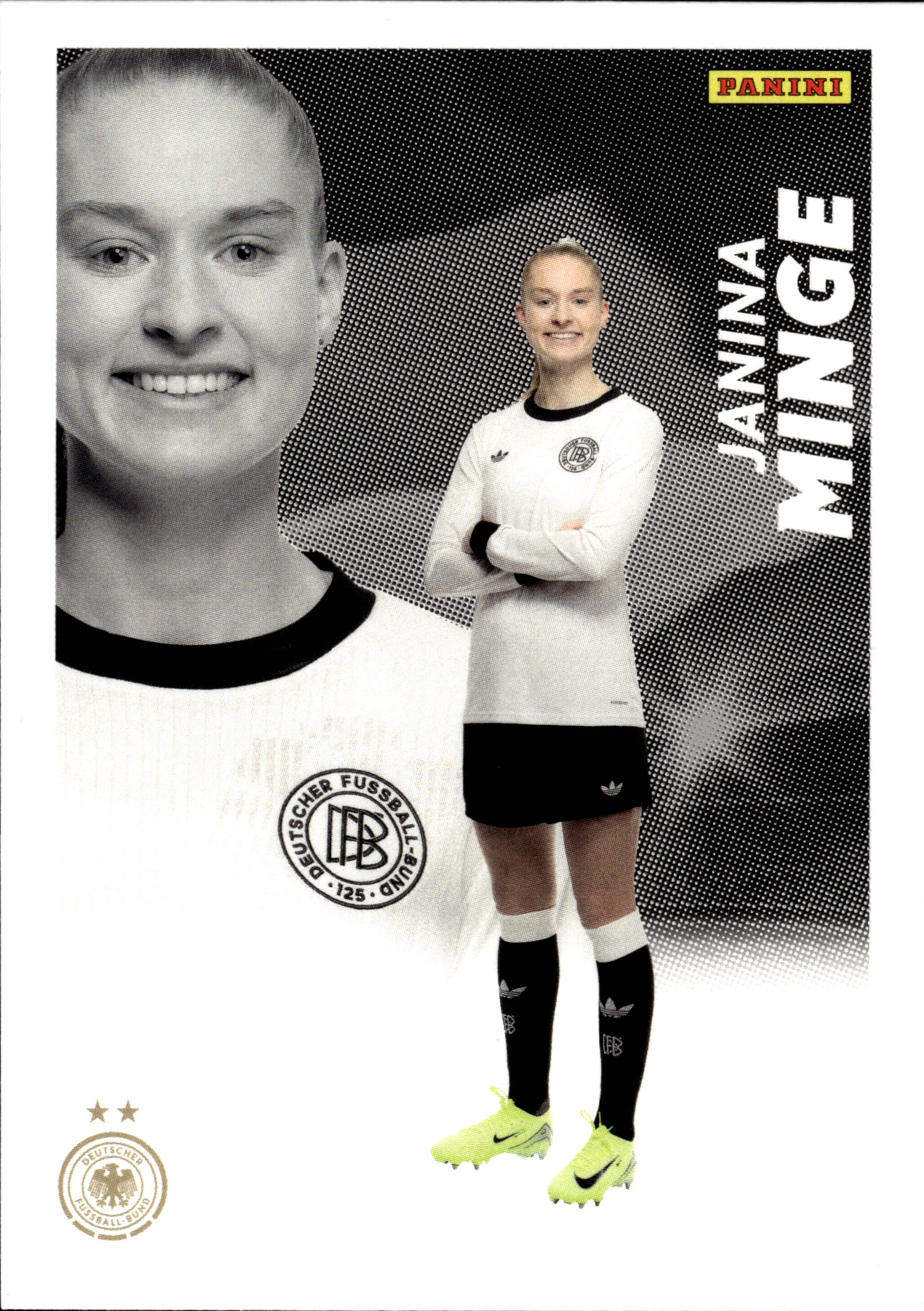 Janina Minge - Panini DFB-Frauen Team-Set Base Set 2025, Nr. BA-19 (Art.-Nr. SG109815)