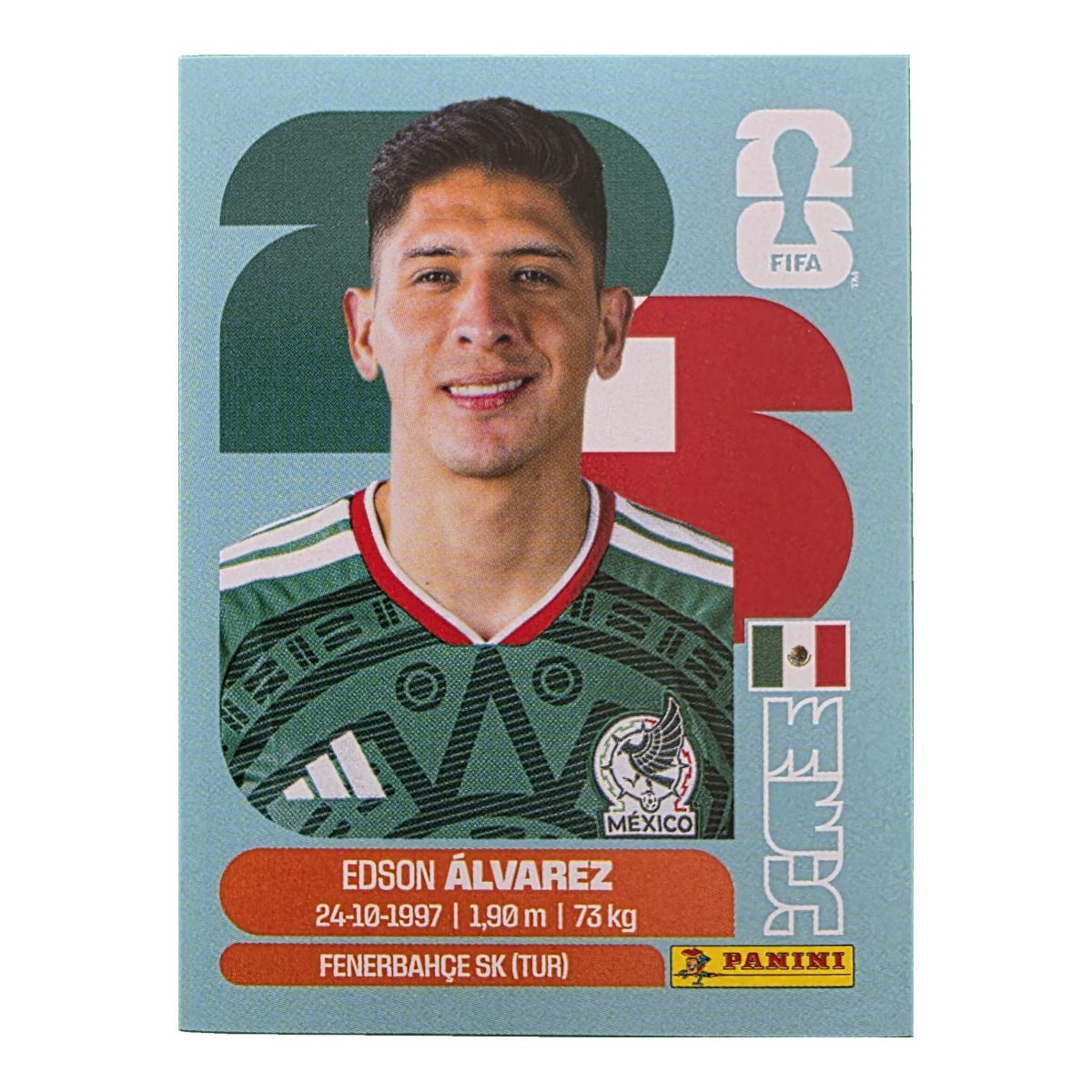 Edson Alvarez - Mexiko, FIFA WM 2026, Nr. MEX10