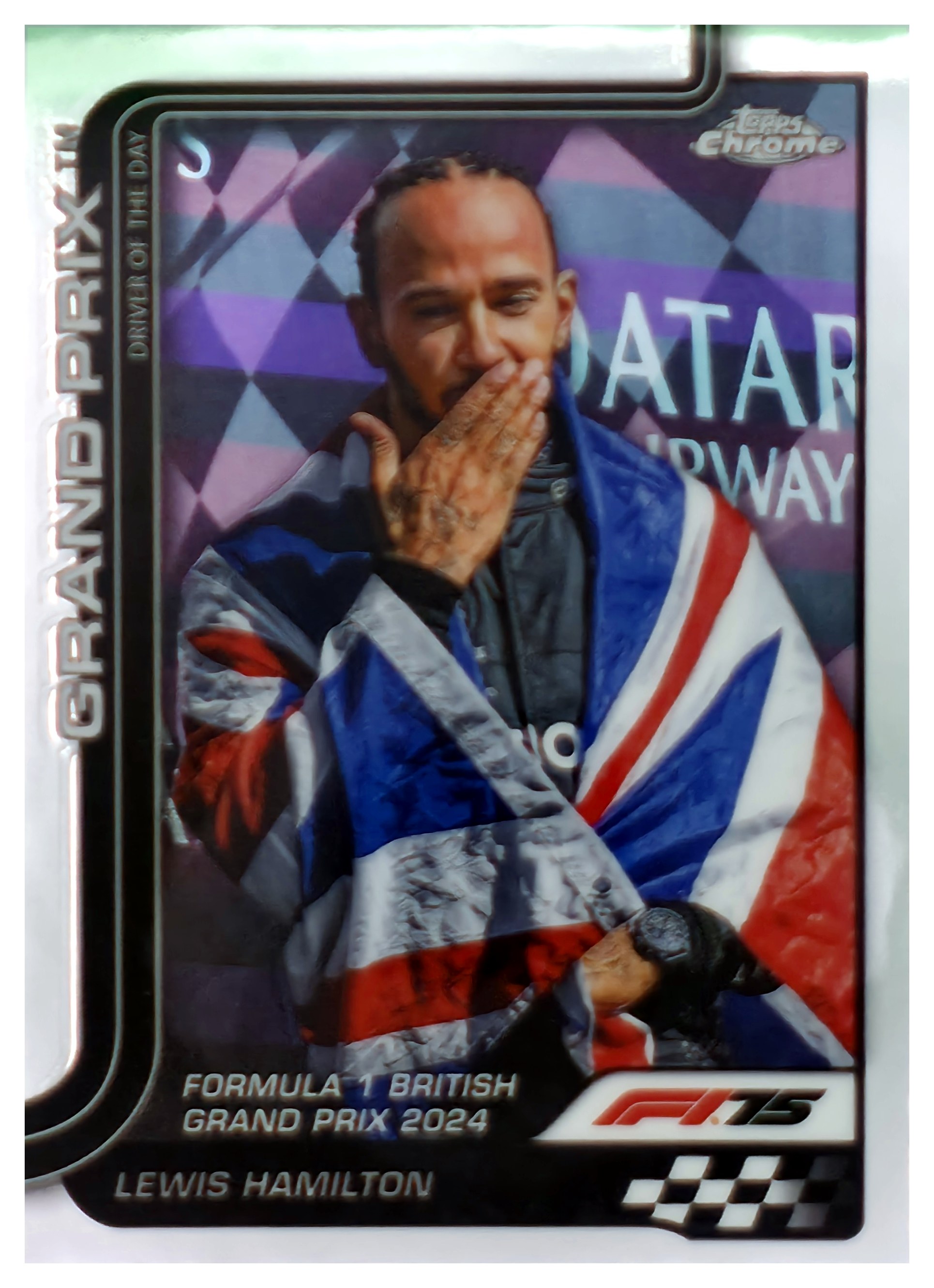 Lewis Hamilton - Topps Chrome Formula 1 Grand Prix Driver of the Day 2025, Nr. 133 (Art.-Nr. SG108984)
