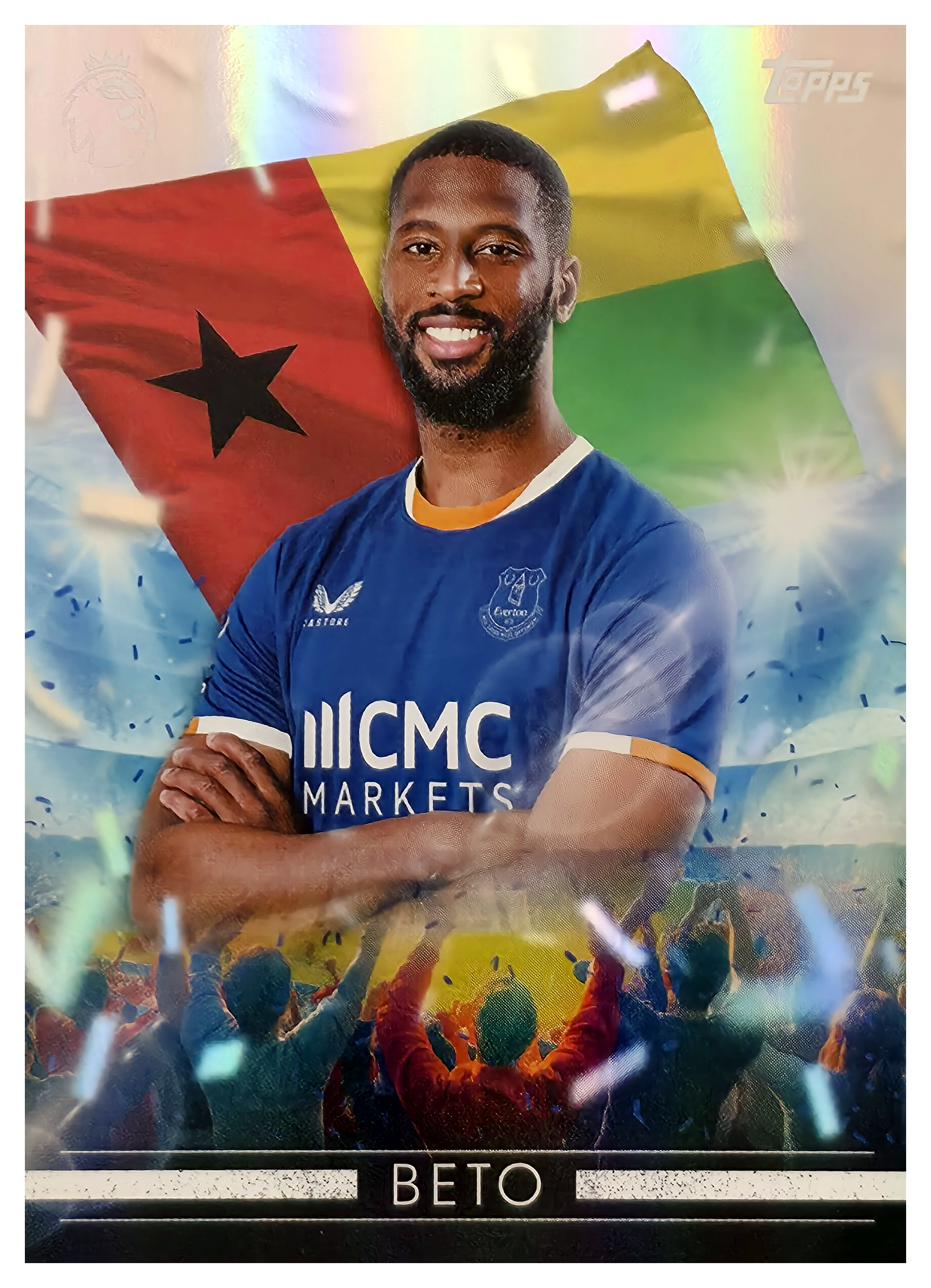 Beto - Topps Flagship Premier League Flying the Flag 2026-27, Nr. FF 13 – Insert (Art.-Nr. SG105175)