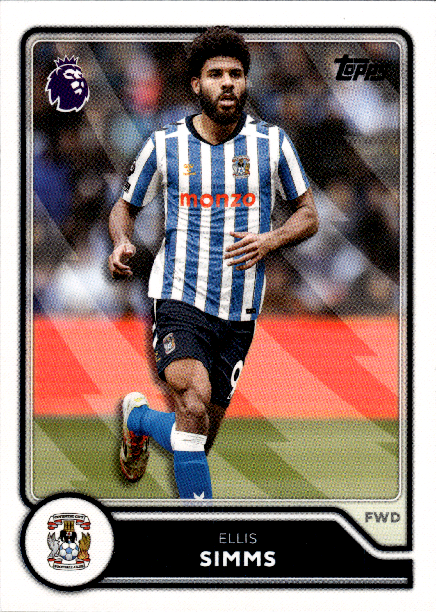 Ellis Simms - Topps Flagship Premier League Base Set 2026-27, Nr. 268 (Art.-Nr. SG105062)
