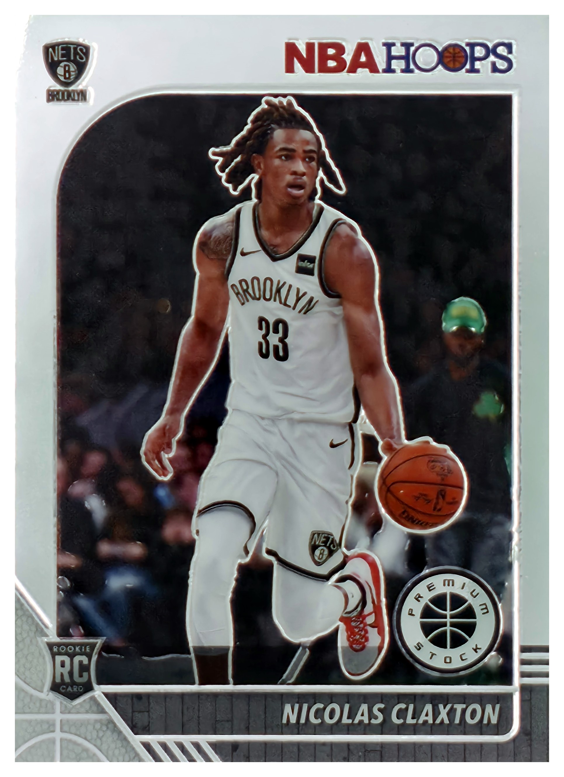 Nicolas Claxton - Panini Hoops Premium Stock Base Set 2019-20, Nr. 241 – Rookie Card (Art.-Nr. SG107009)
