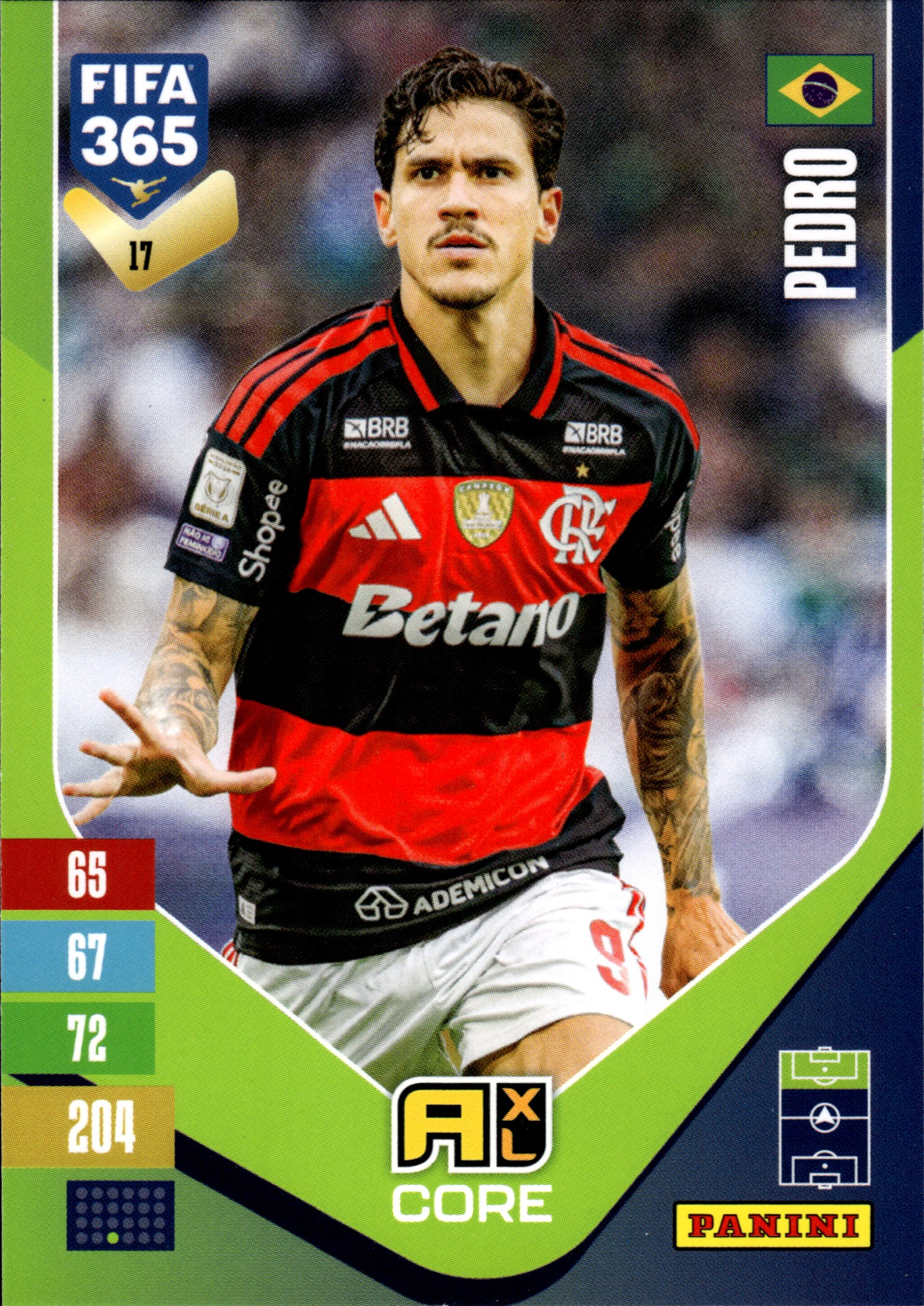 Pedro - Panini Adrenalyn XL FIFA 365 Base Set 2026-27, Nr. 17 (Art.-Nr. SG110196)