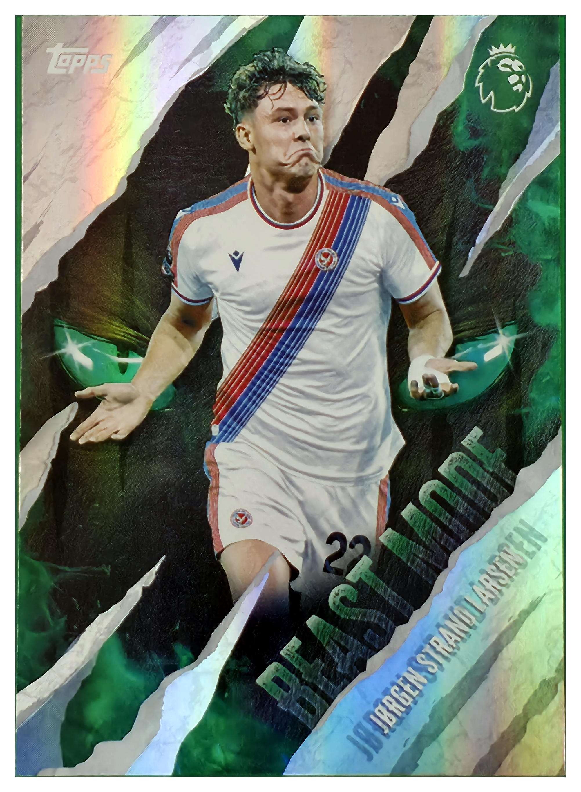 Jørgen Strand Larsen - Topps Flagship Premier League Beast Mode 2026-27, Nr. BM 10 – Insert (Art.-Nr. SG105238)