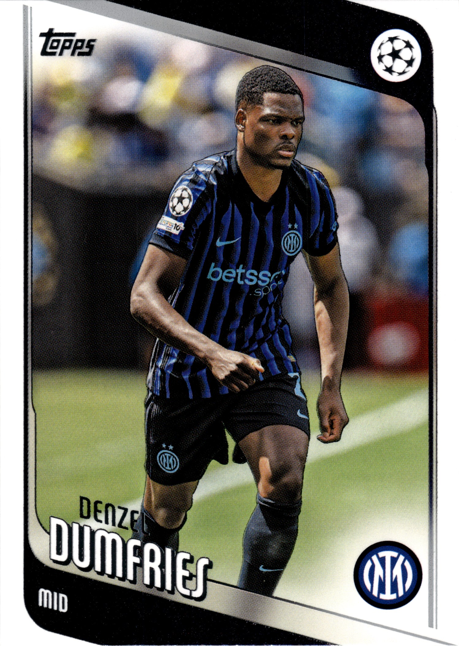 Denzel Dumfries - Topps UEFA Club Competitions Base Set 2025-26, Nr. 145 (Art.-Nr. SG107921)