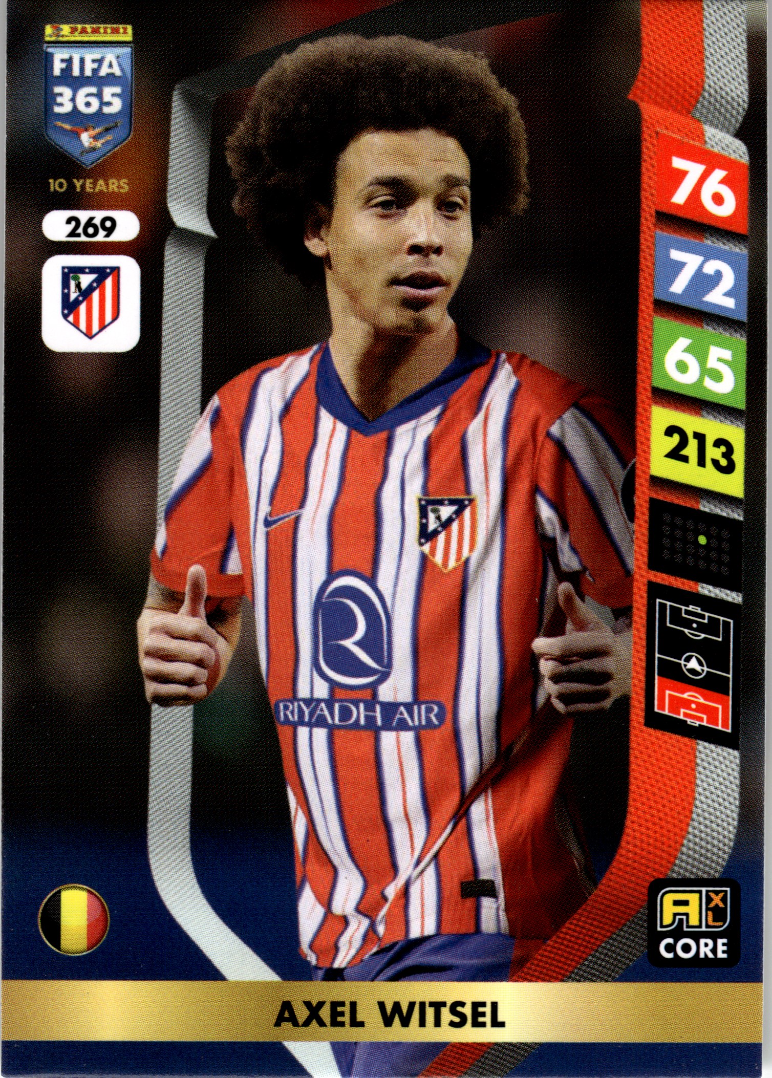 Axel Witsel - Panini Adrenalyn XL FIFA 365 Base Set 2025, Nr. 269 (Art.-Nr. SG107775)