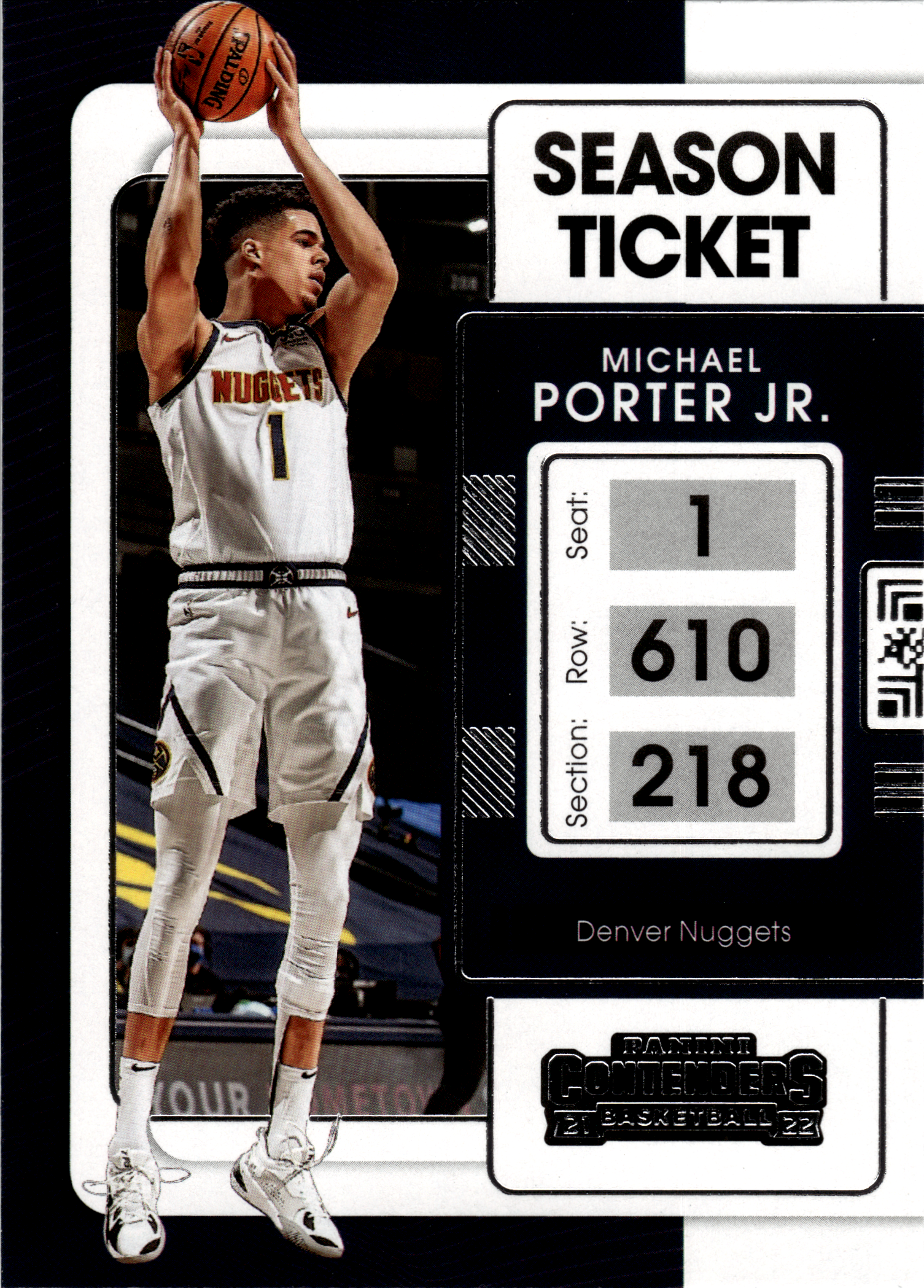 Michael Porter Jr. - Panini Contenders Season Ticket 2021-22, Nr. 48 (Art.-Nr. SG103525)