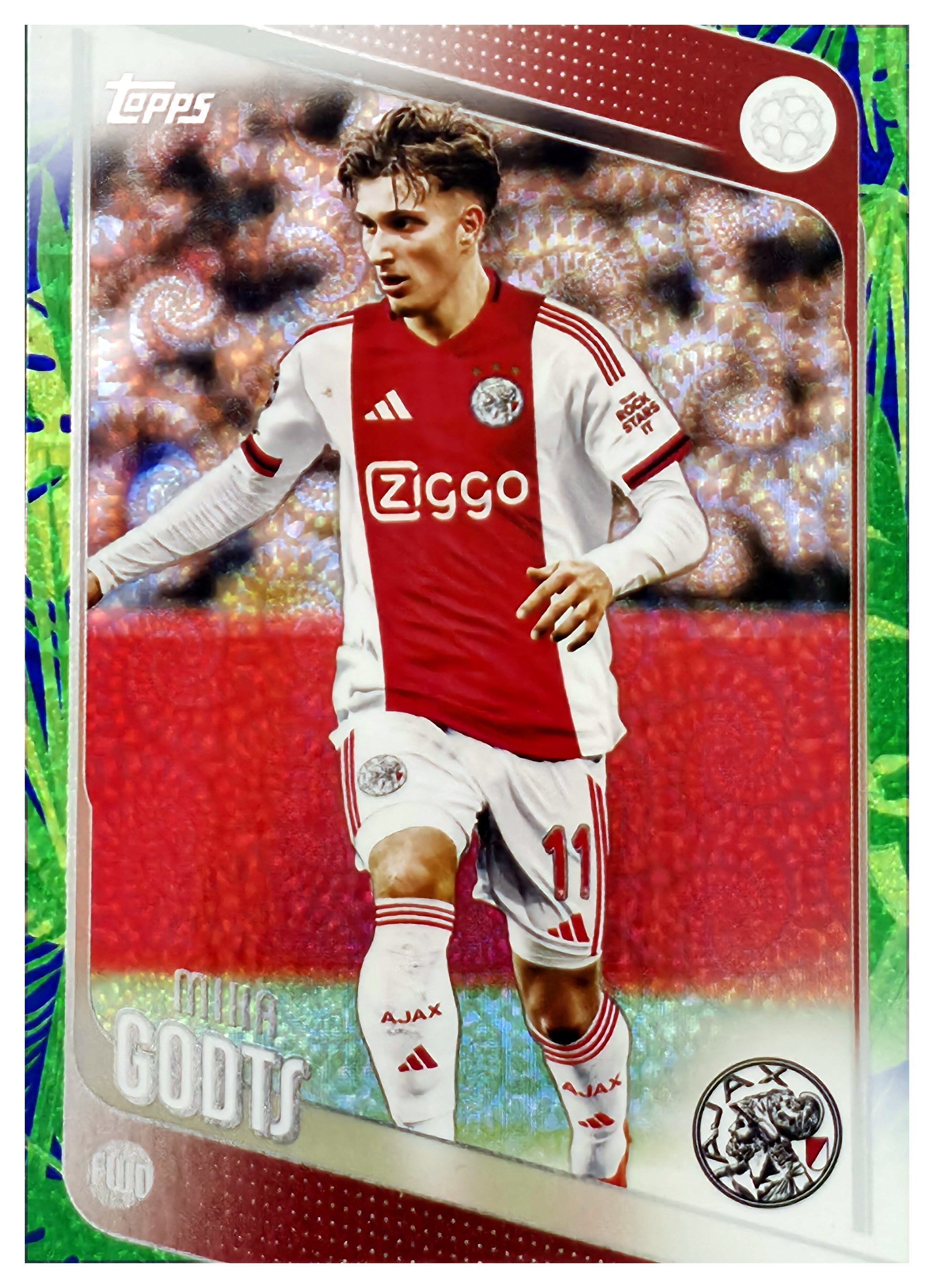 Mika Godts - Topps UEFA Club Competitions Base Set 2025-26, Nr. 161 – Diamante (Art.-Nr. SG110769)