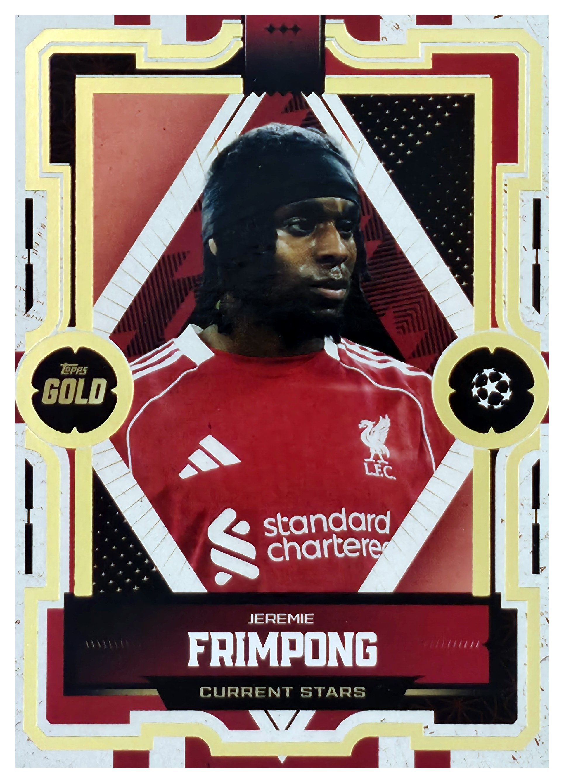 Jeremie Frimpong - Topps Gold UEFA Club Competitions Current Stars 2025-26 (Art.-Nr. SG108123)