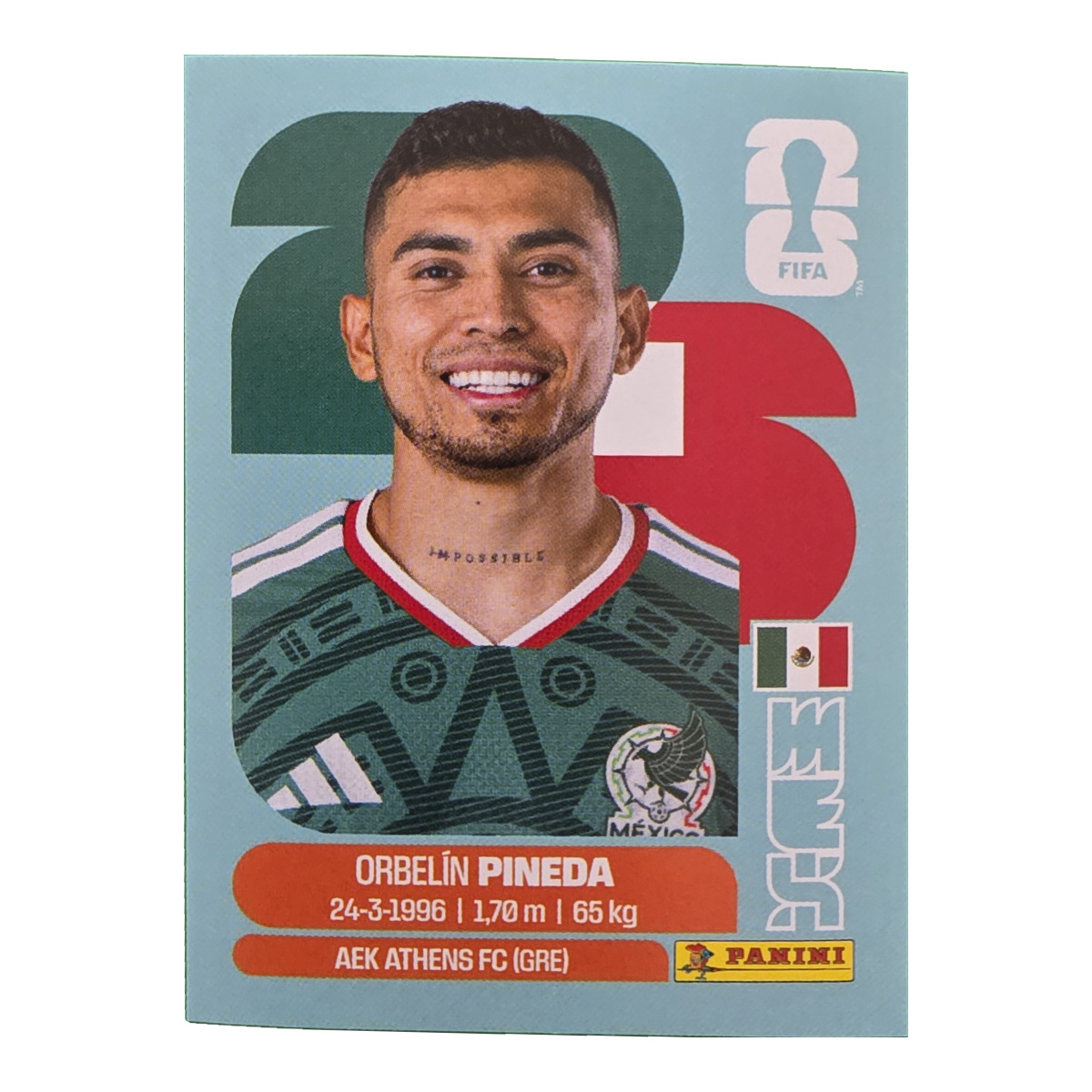 Orbelin Pineda - Mexiko, FIFA WM 2026, Nr. MEX11
