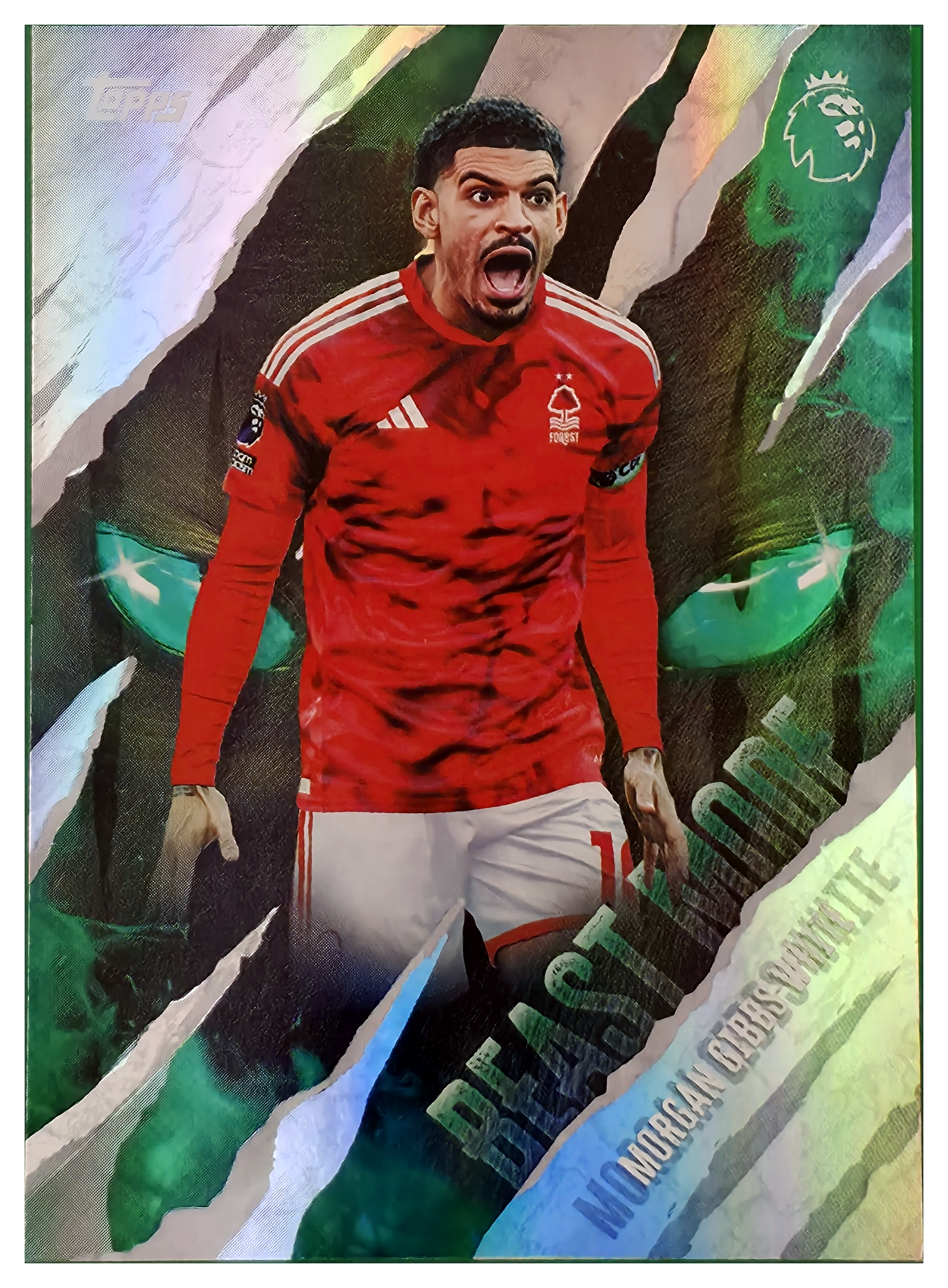 Morgan Gibbs-White - Topps Flagship Premier League Beast Mode 2026-27, Nr. BM 22 – Insert (Art.-Nr. SG105217)