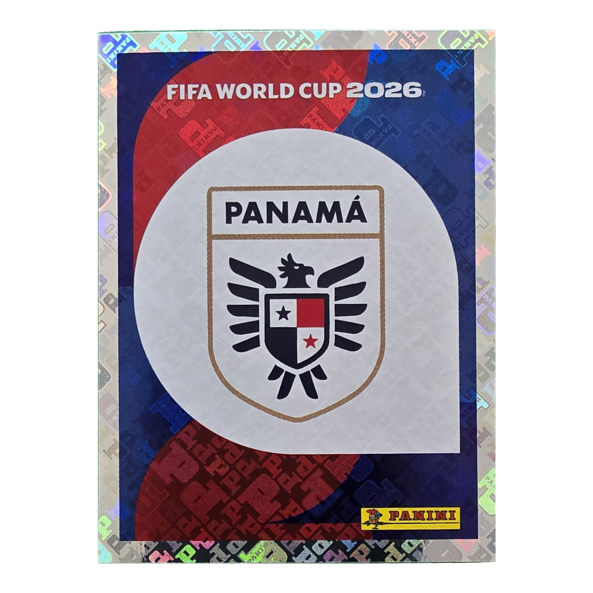 Emblem - Panama, FIFA WM 2026, Nr. PAN1 – Glitzer-Optik