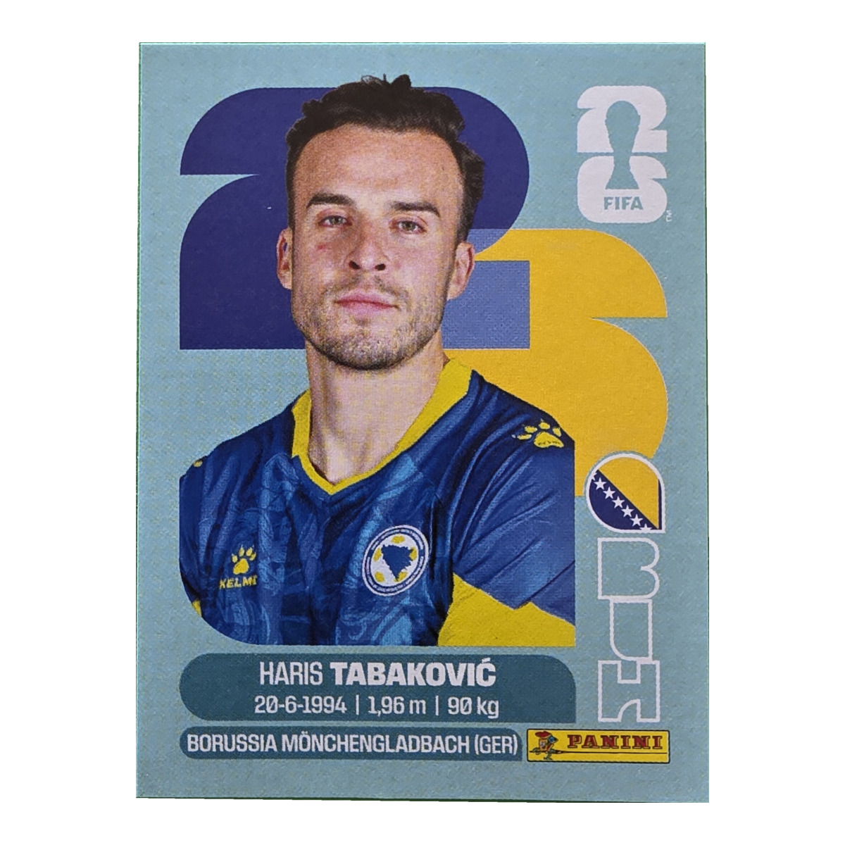 Haris Tabakovic - Bosnien und Herzegowina, FIFA WM 2026, Nr. BIH20
