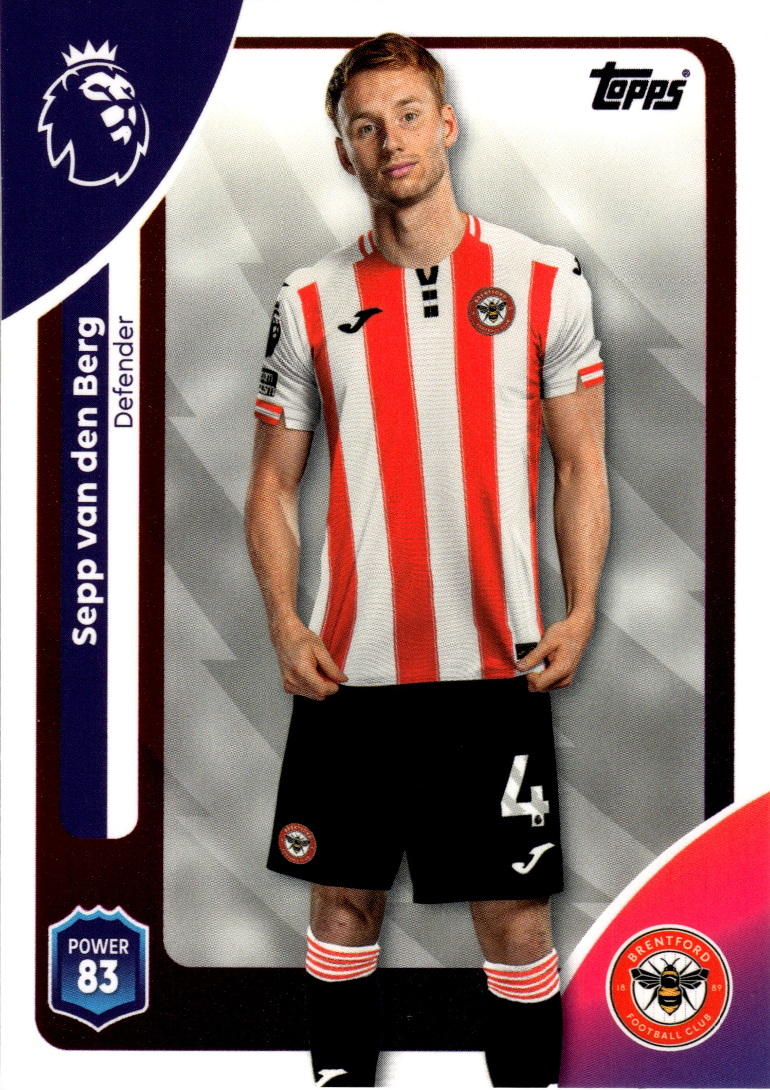 Sepp van den Berg - Topps Match Attax Premier League Base Set 2025-26, Nr. 58 (Art.-Nr. SG107869)