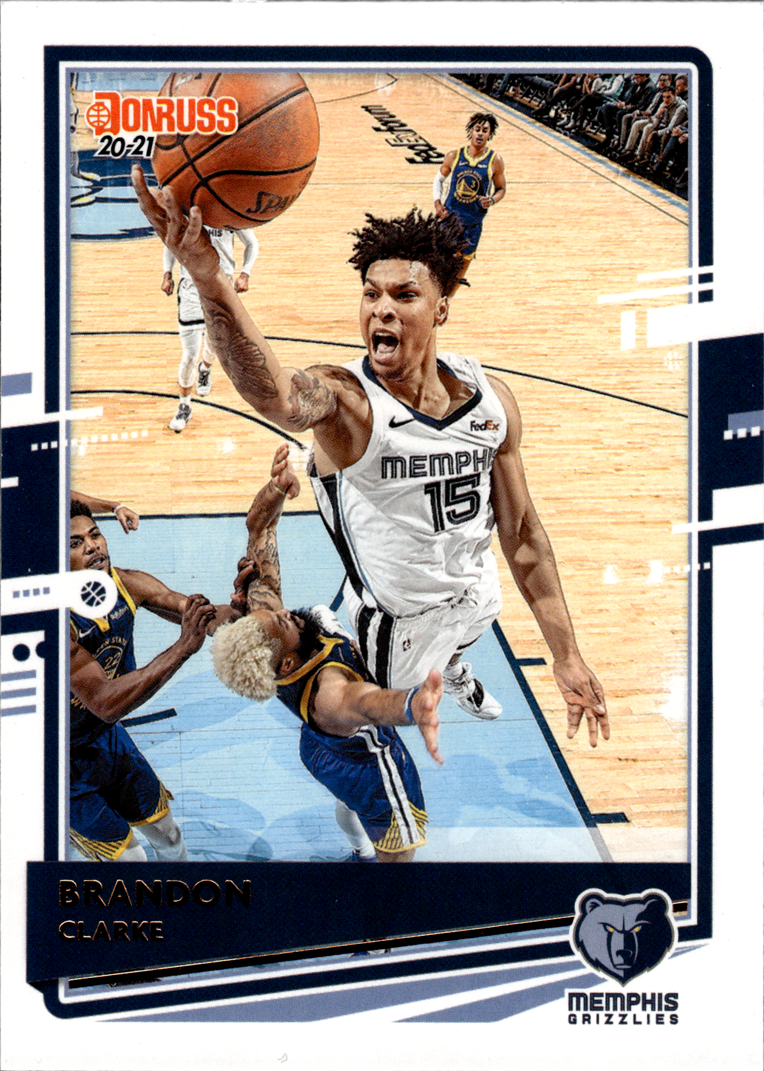 Brandon Clarke - Panini Donruss Base Set 2020-21, Nr. 192 (Art.-Nr. SG103254)