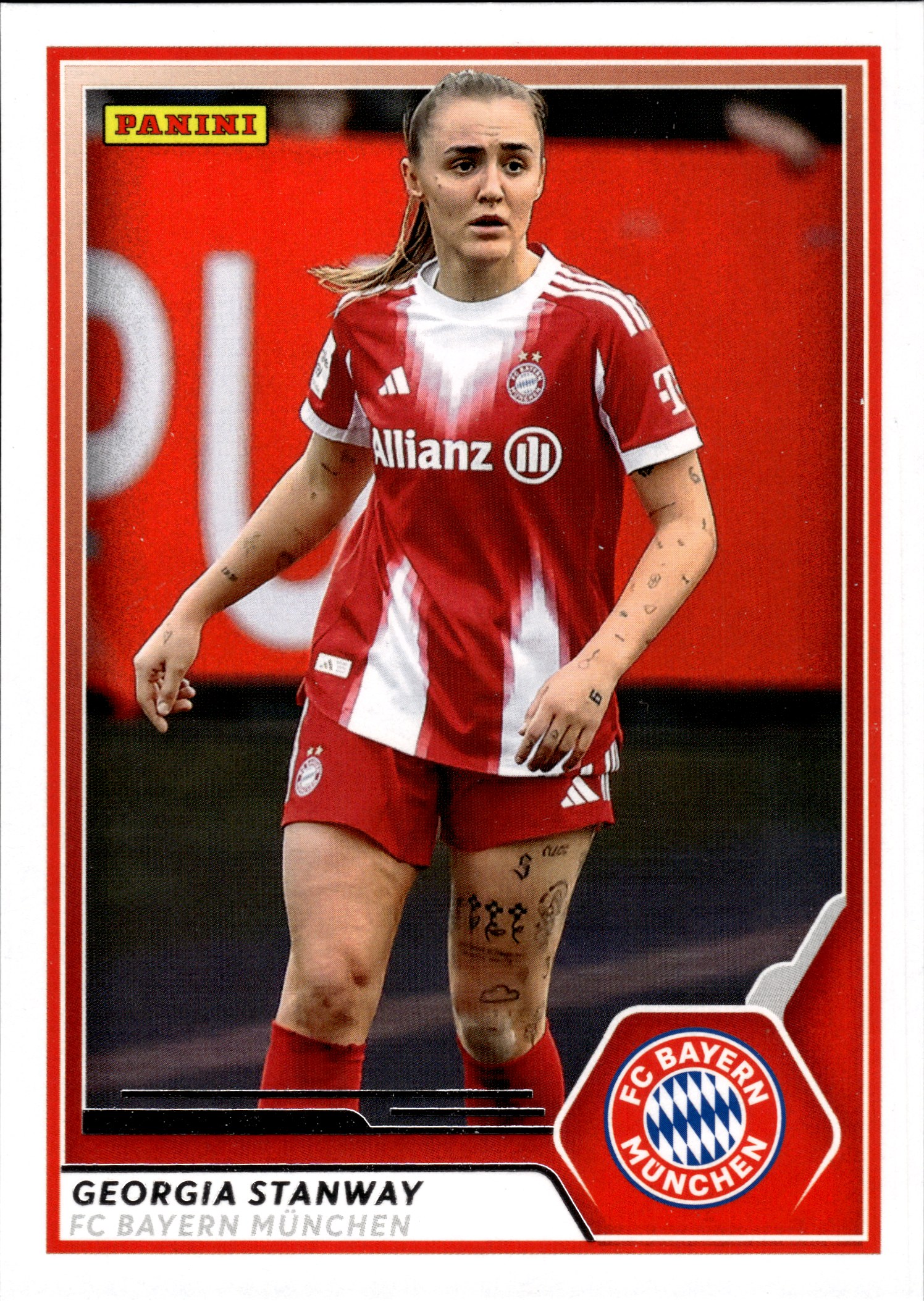 Georgia Stanway - Panini Frauen-Bundesliga TC Collection Base Set 2025-26, Nr. 1 (Art.-Nr. SG109769)