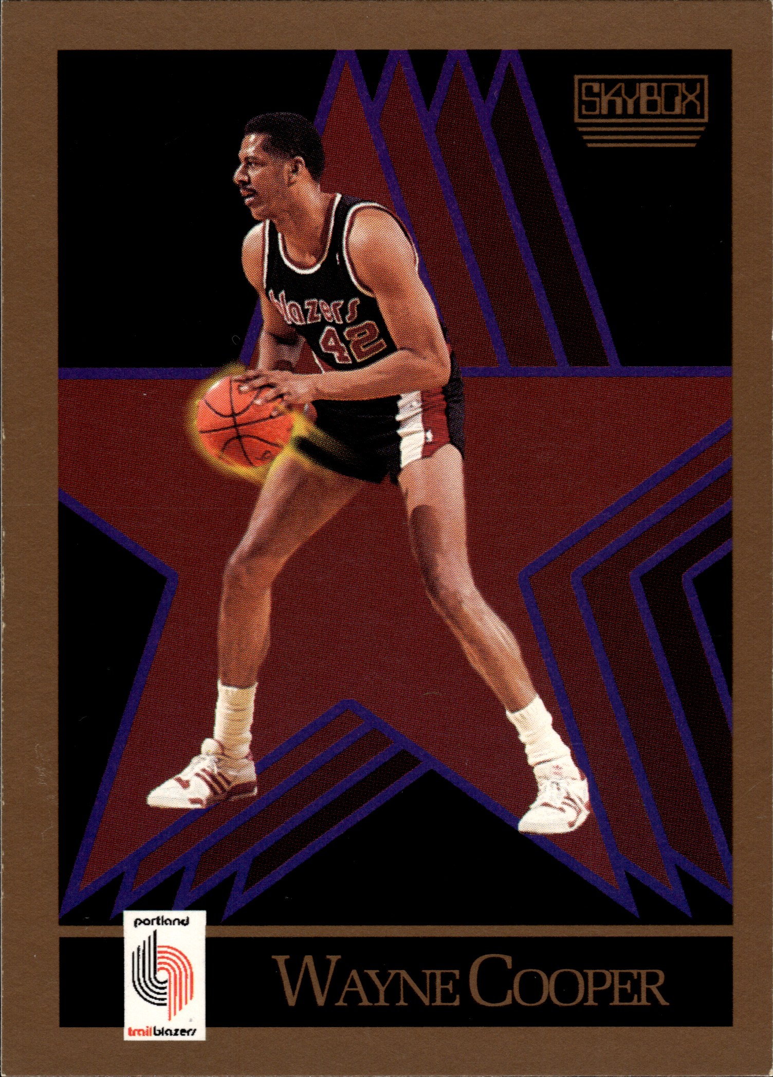 Wayne Cooper - SkyBox Base Set 1990-91, Nr. 232 (Art.-Nr. SG108508)