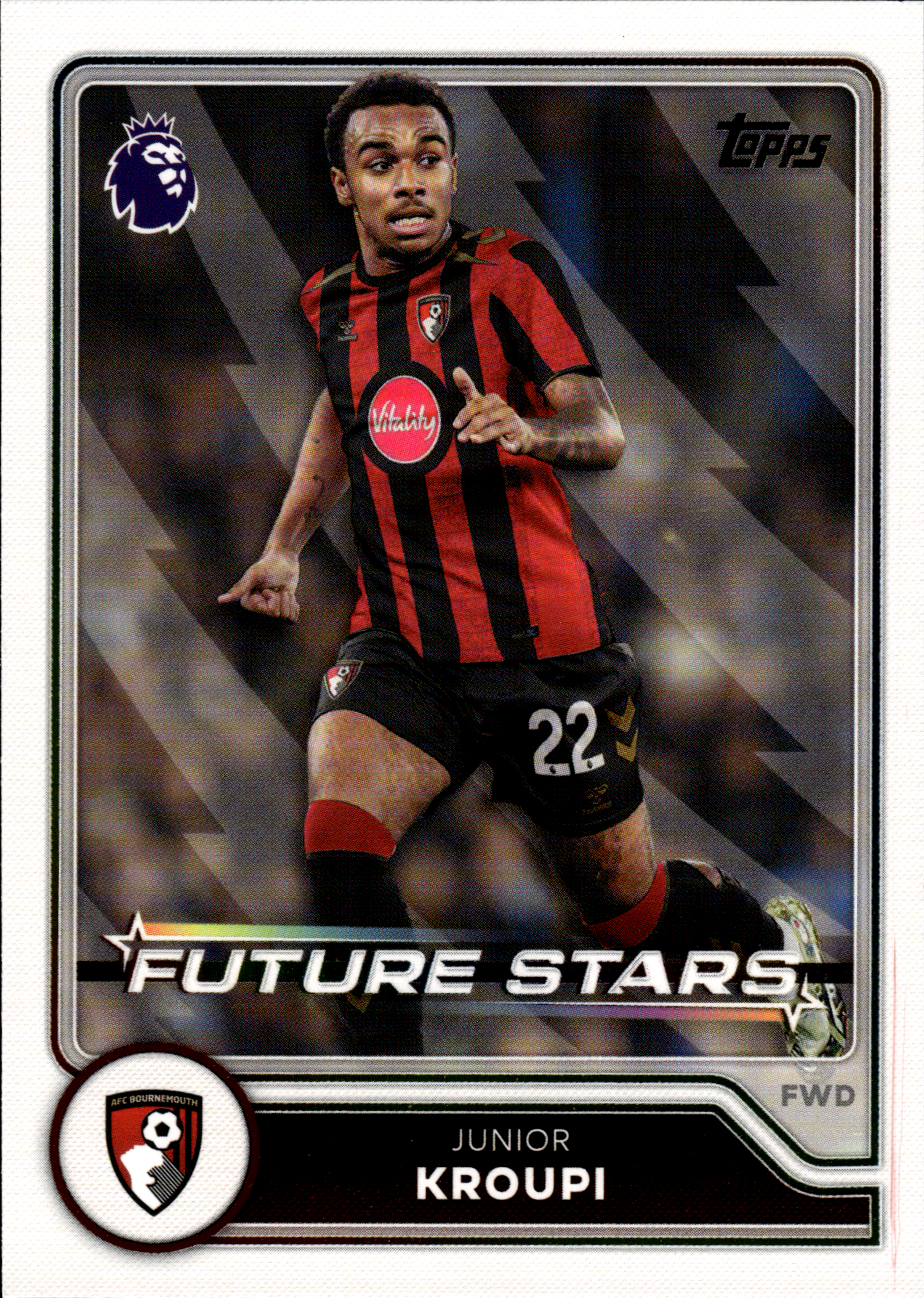 Junior Kroupi - Topps Flagship Premier League Future Stars 2026-27, Nr. 4 (Art.-Nr. SG104744)