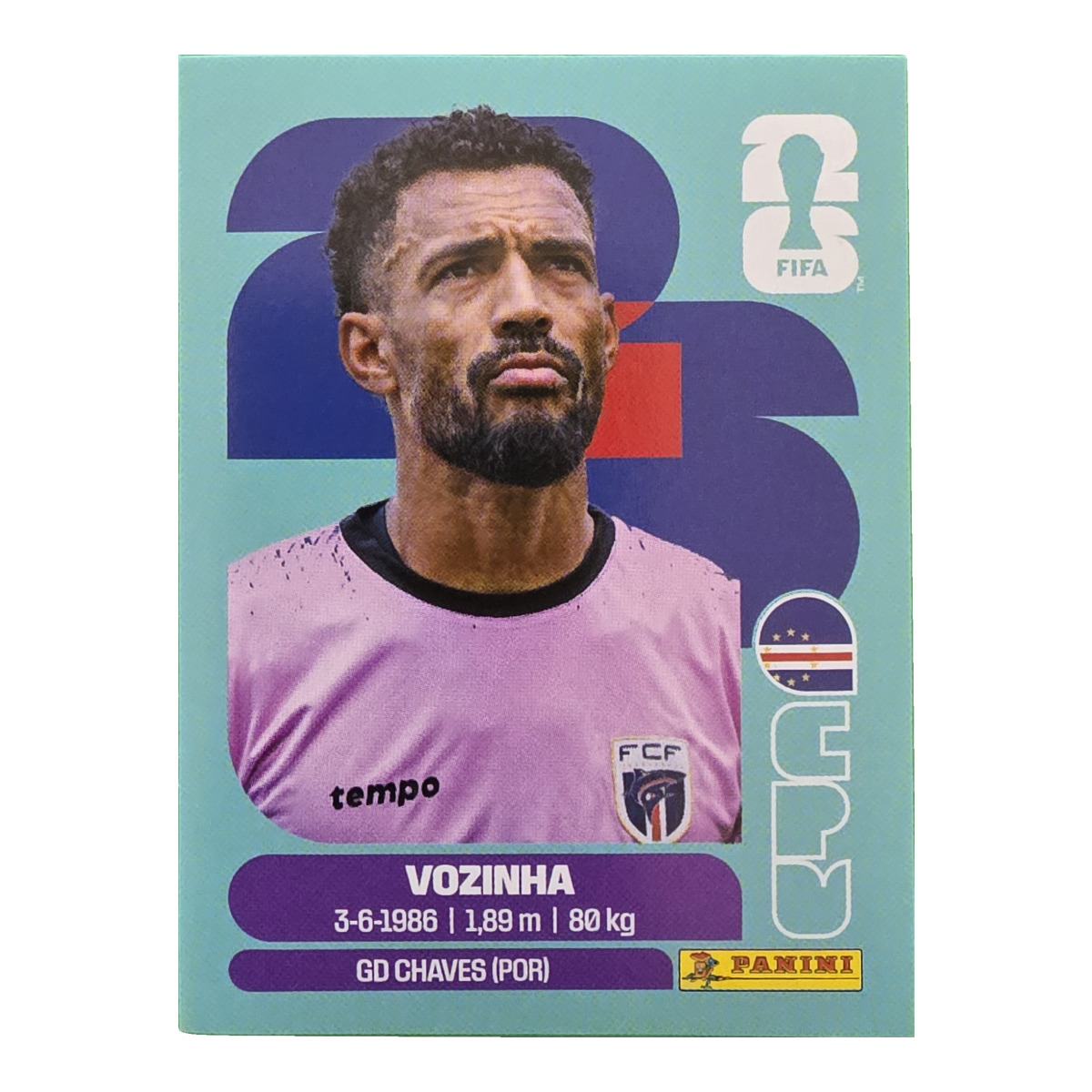 Vozinha - Kap Verde, FIFA WM 2026, Nr. CPV2