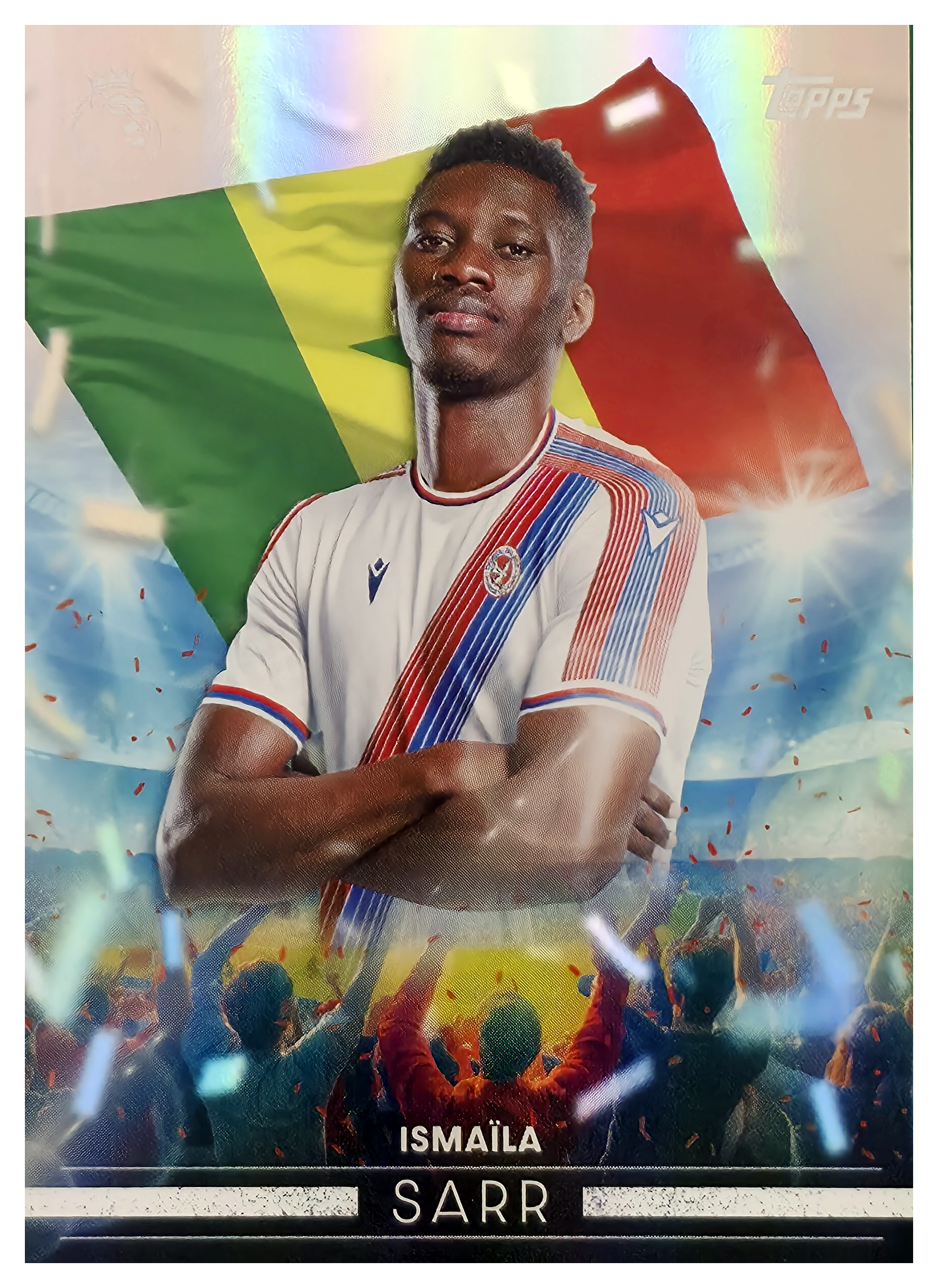 Ismaïla Sarr - Topps Flagship Premier League Flying the Flag 2026-27, Nr. FF 11 – Insert (Art.-Nr. SG105176)