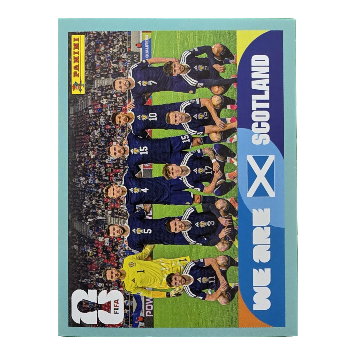 Teamfoto - Schottland, FIFA WM 2026, Nr. SCO13