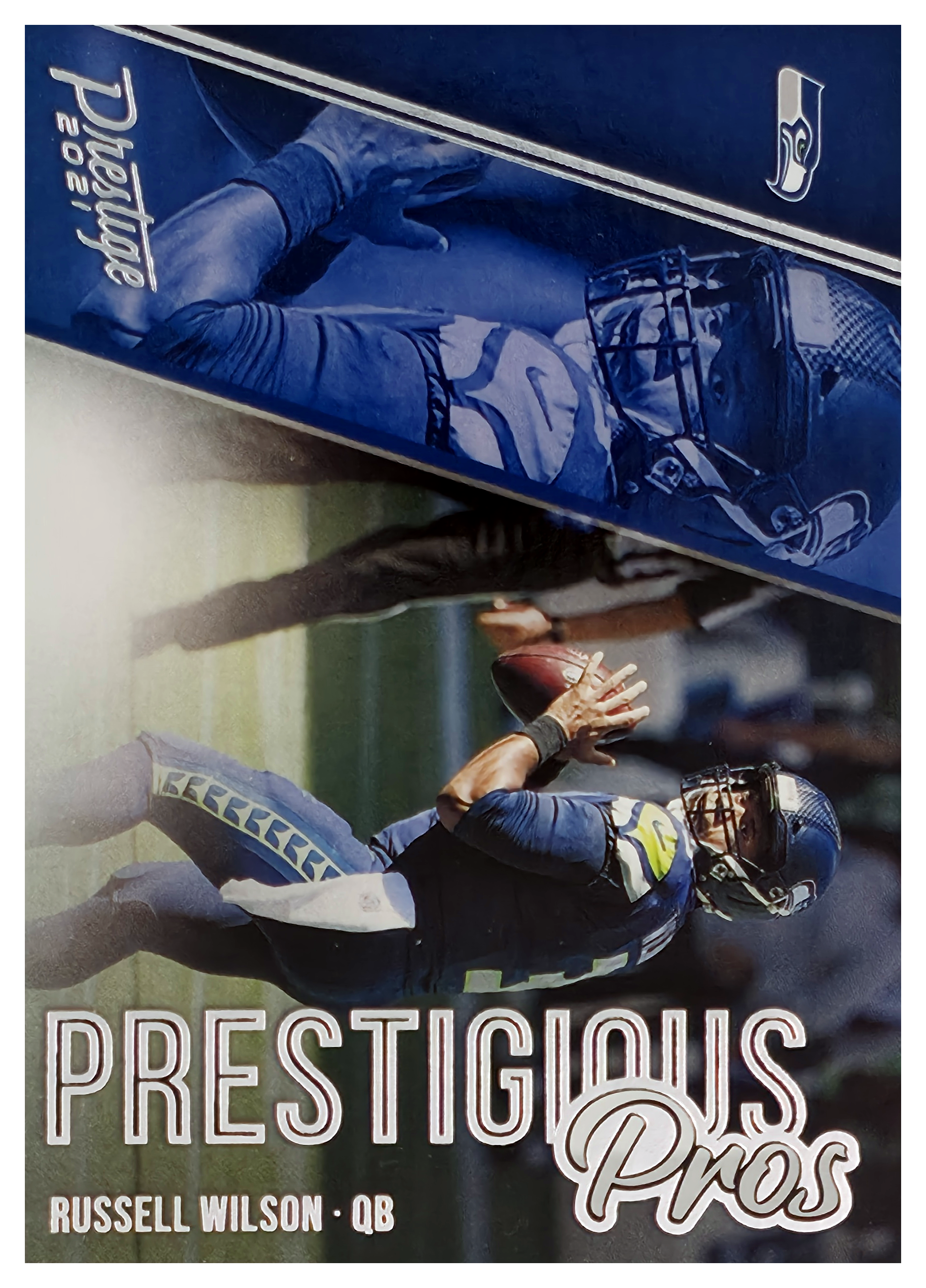 Russell Wilson - Panini Prestige Prestigious Pros 2021, Nr. PP-RW – Insert (Art.-Nr. SG106656)