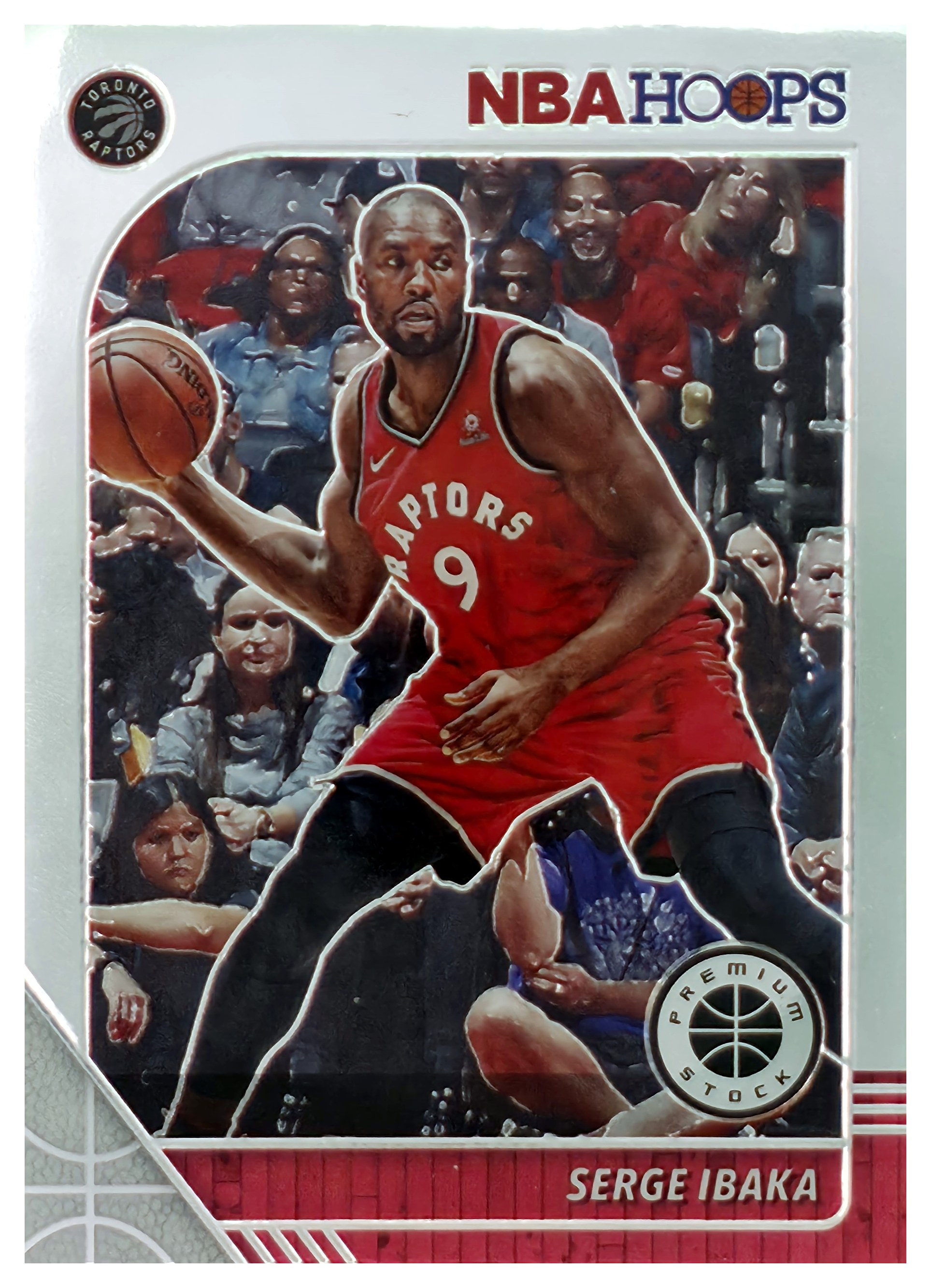 Serge Ibaka - Panini Hoops Premium Stock Base Set 2019-20, Nr. 180 (Art.-Nr. SG106989)