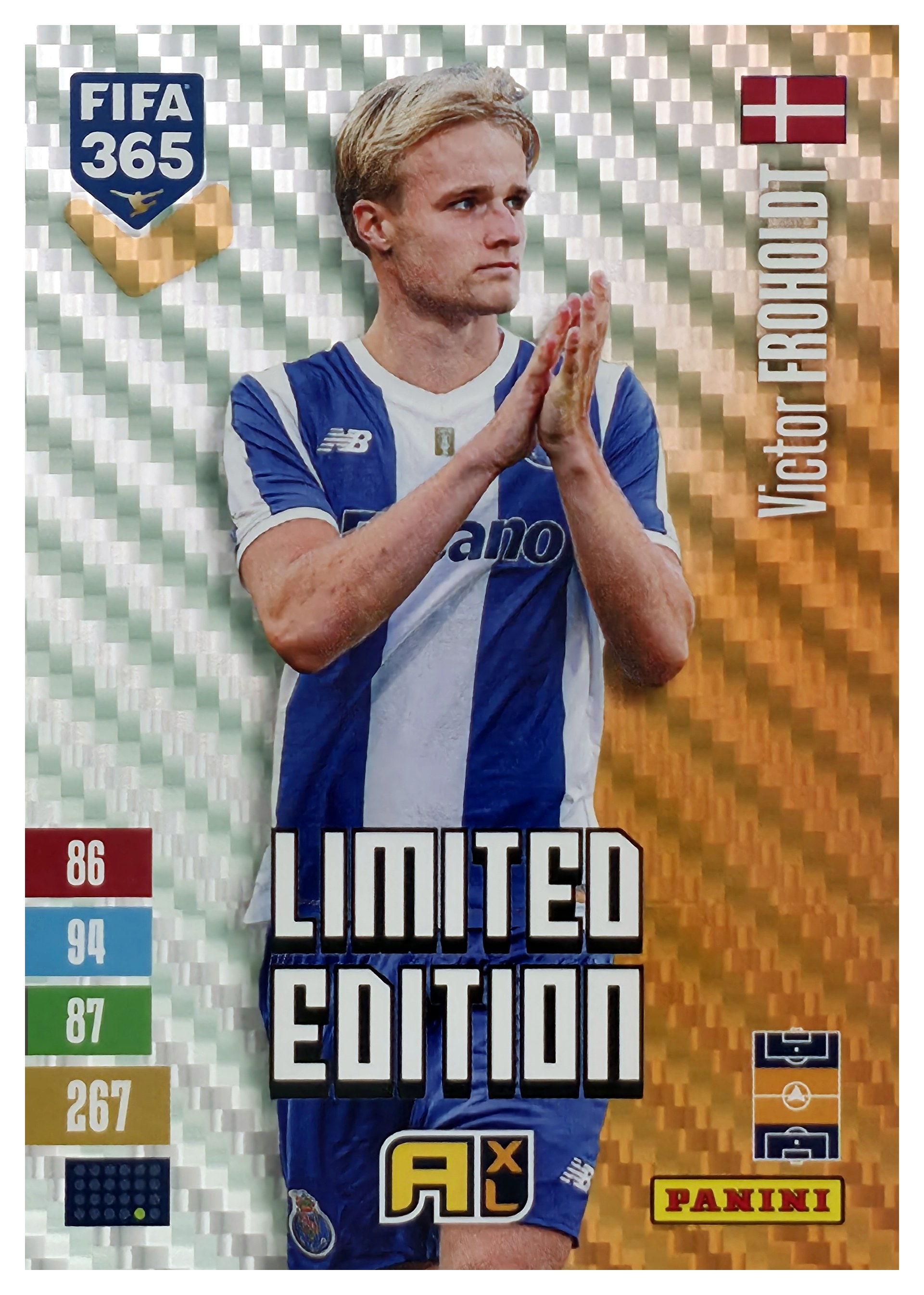 Victor Froholdt - Panini Adrenalyn XL FIFA 365 Limited Edition 2026-27 (Insert)