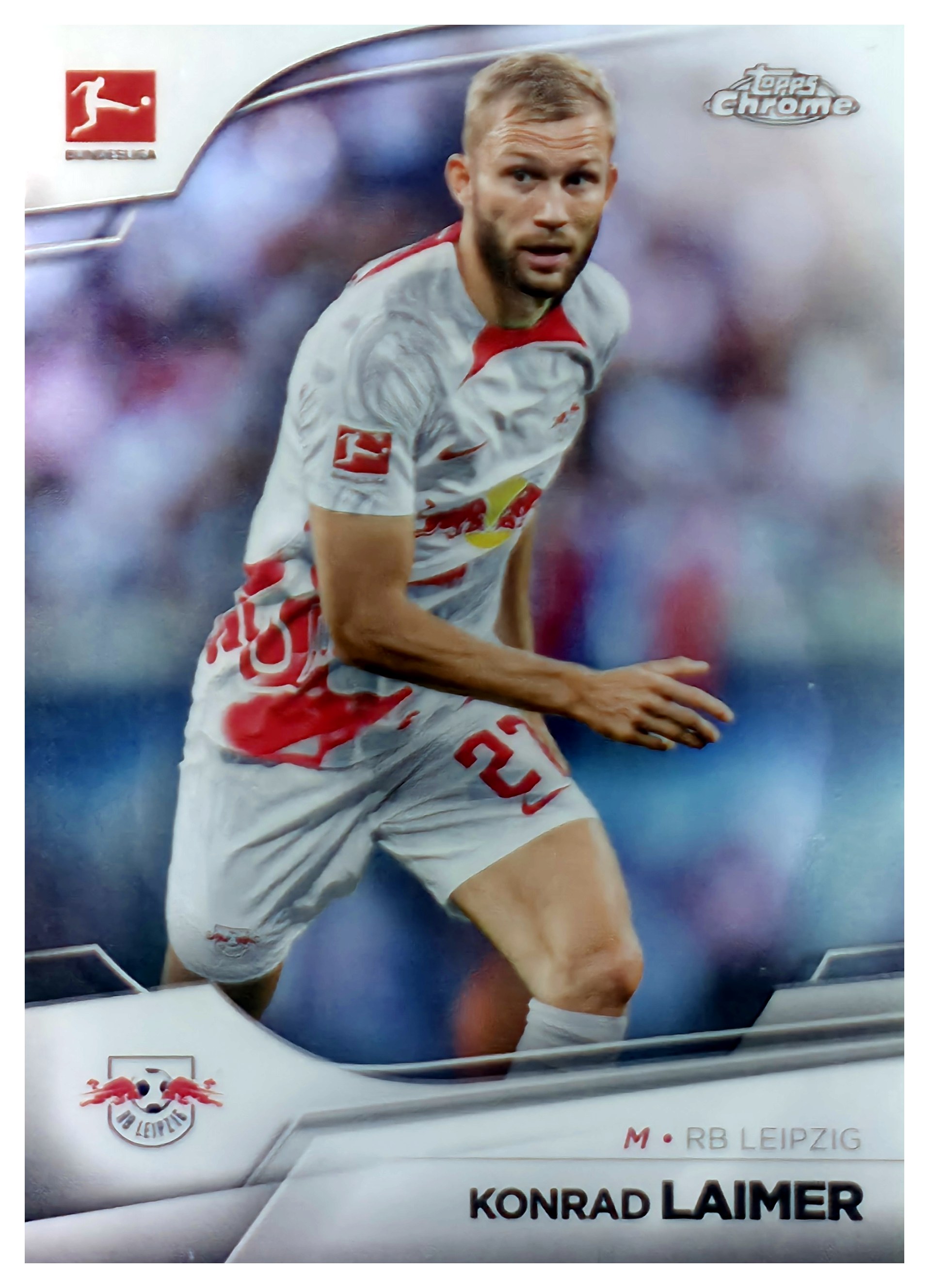 Konrad Laimer - Topps Chrome Bundesliga Base Set 2022-23, Nr. 54 (Art.-Nr. SG108068)