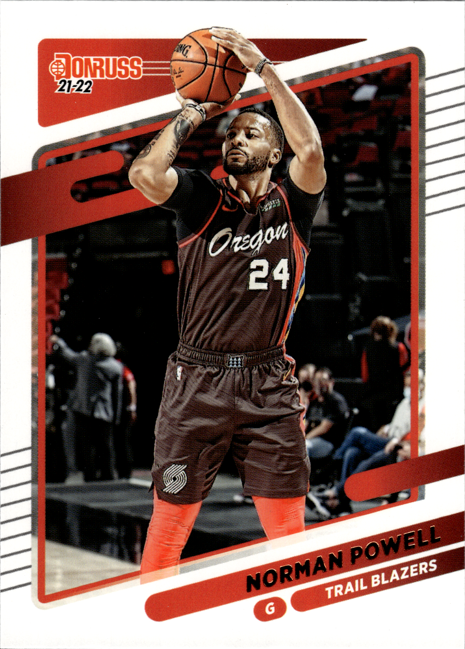 Norman Powell - Panini Donruss Base Set 2021-22, Nr. 102 (Art.-Nr. SG105762)