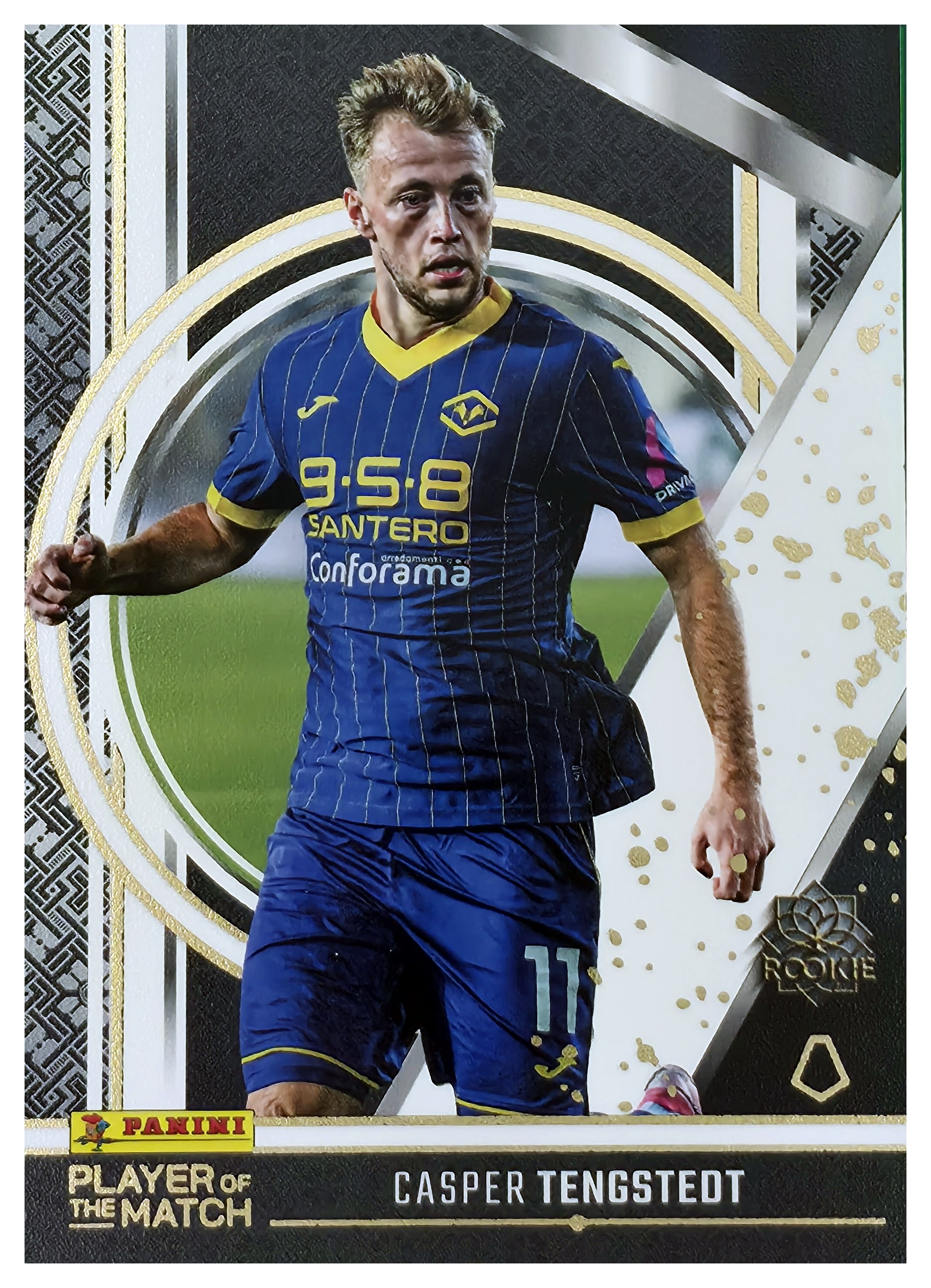 Casper Tengstedt - Panini Player of the Match Base Set 2024-25, Nr. 39 – Rookie Card (Art.-Nr. SG110809)