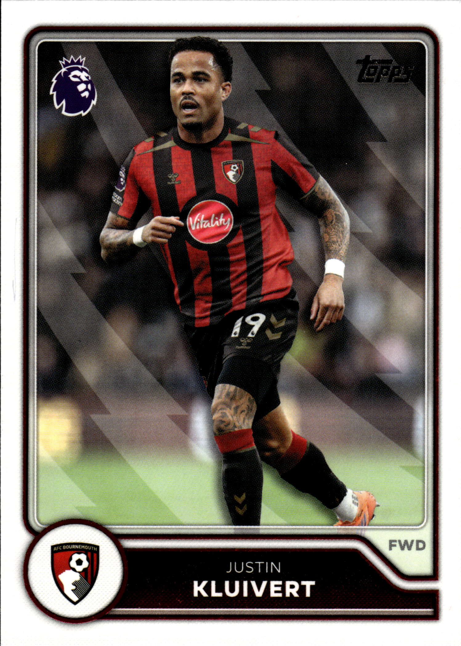 Justin Kluivert - Topps Flagship Premier League Base Set 2026-27, Nr. 60 (Art.-Nr. SG104855)