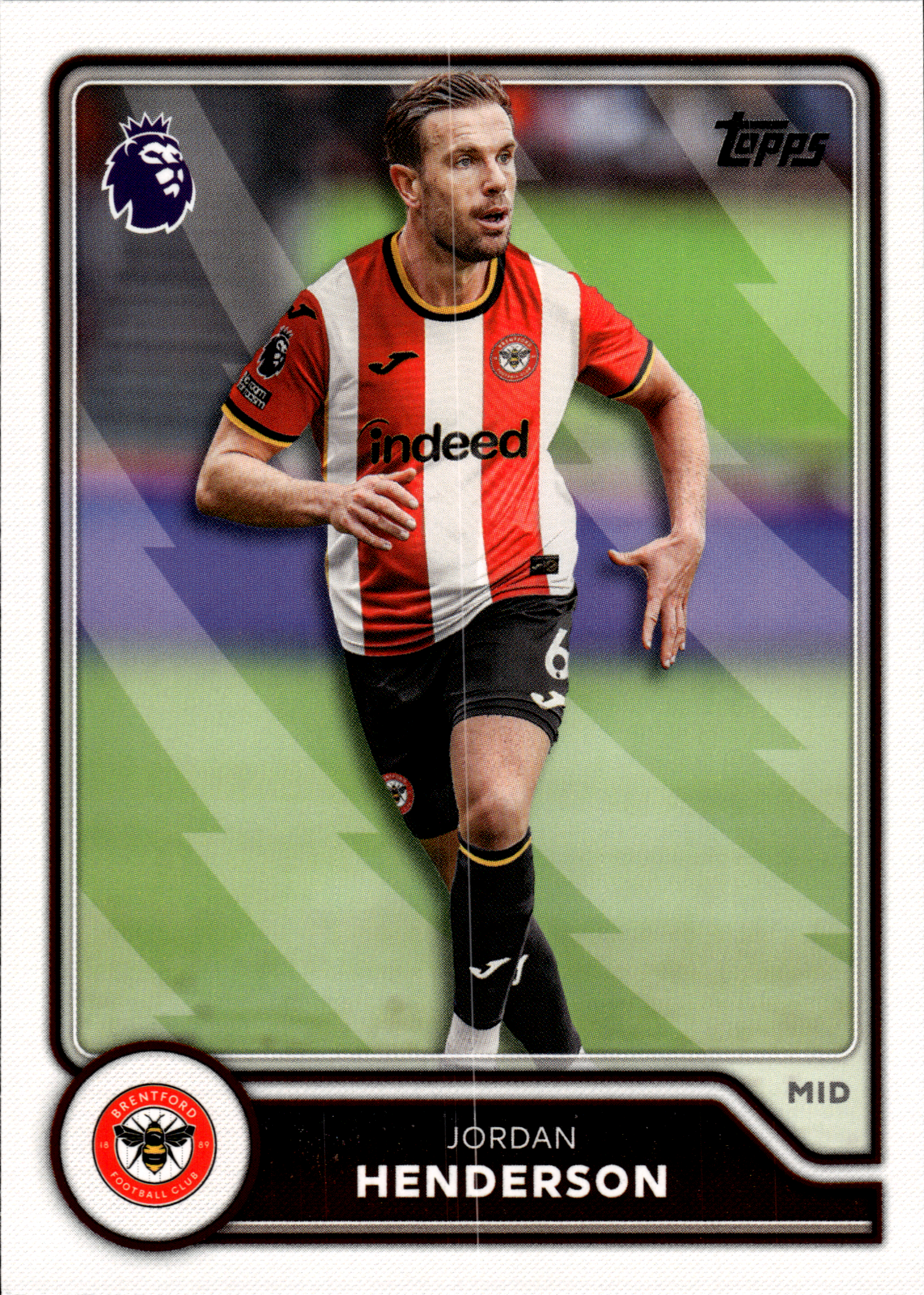 Jordan Henderson - Topps Flagship Premier League Base Set 2026-27, Nr. 69 (Art.-Nr. SG105061)