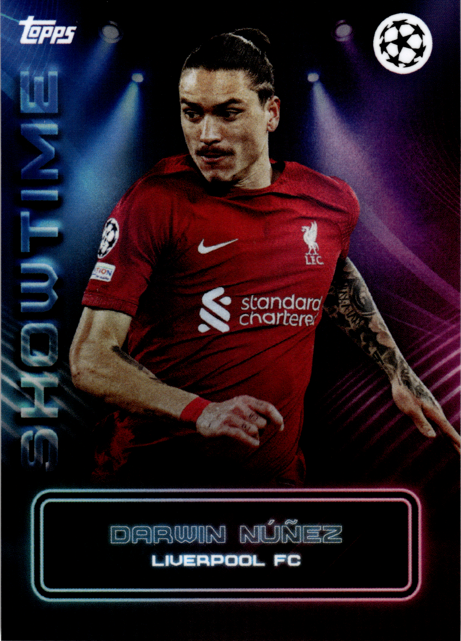 Darwin Núñez - Topps UEFA Club Competitions Showtime 2023-24 (Art.-Nr. SG102946)