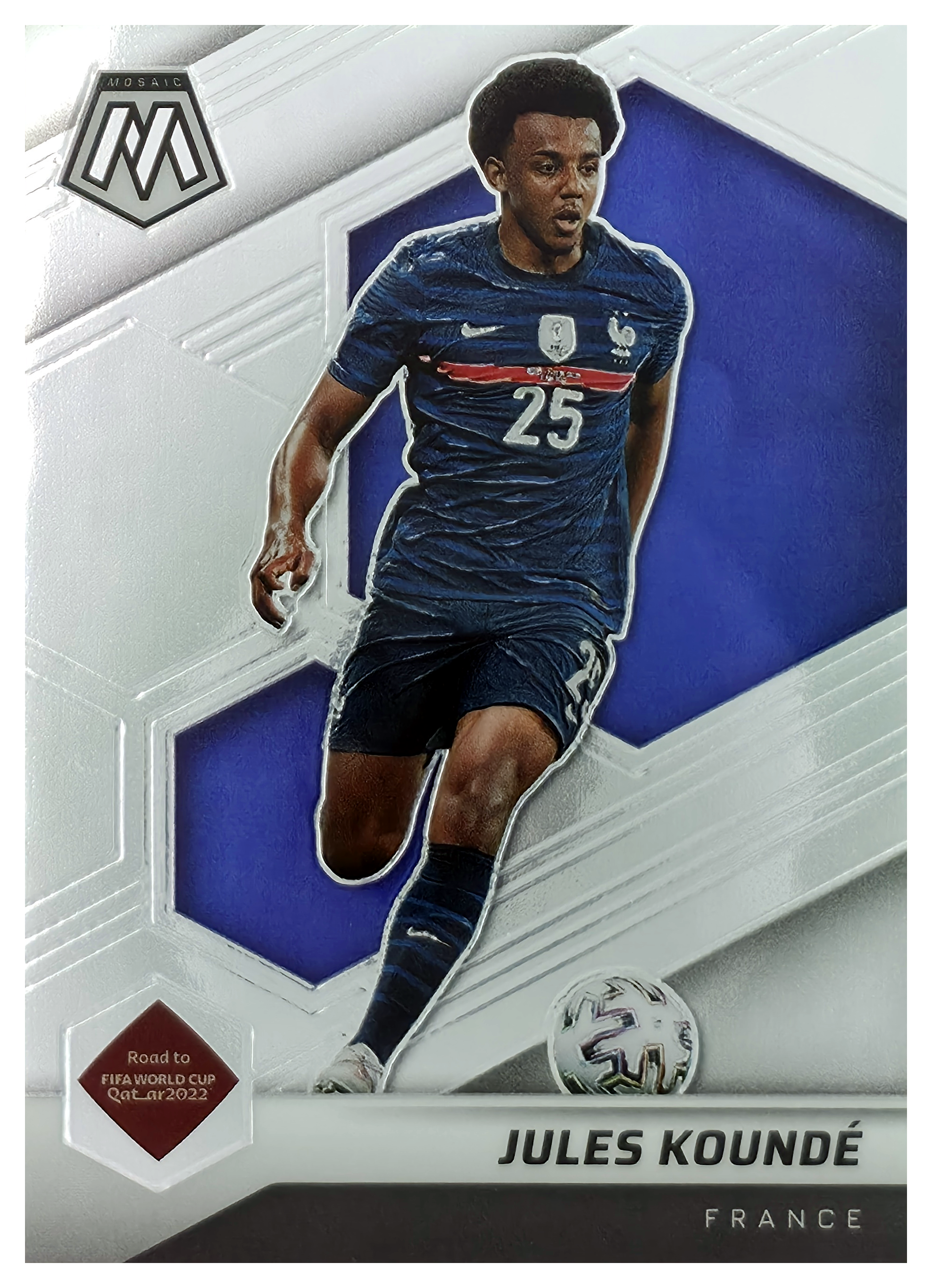 Jules Koundé - Panini Mosaic FIFA Road to World Cup Base Set 2021-22, Nr. 7 (Art.-Nr. SG105977)