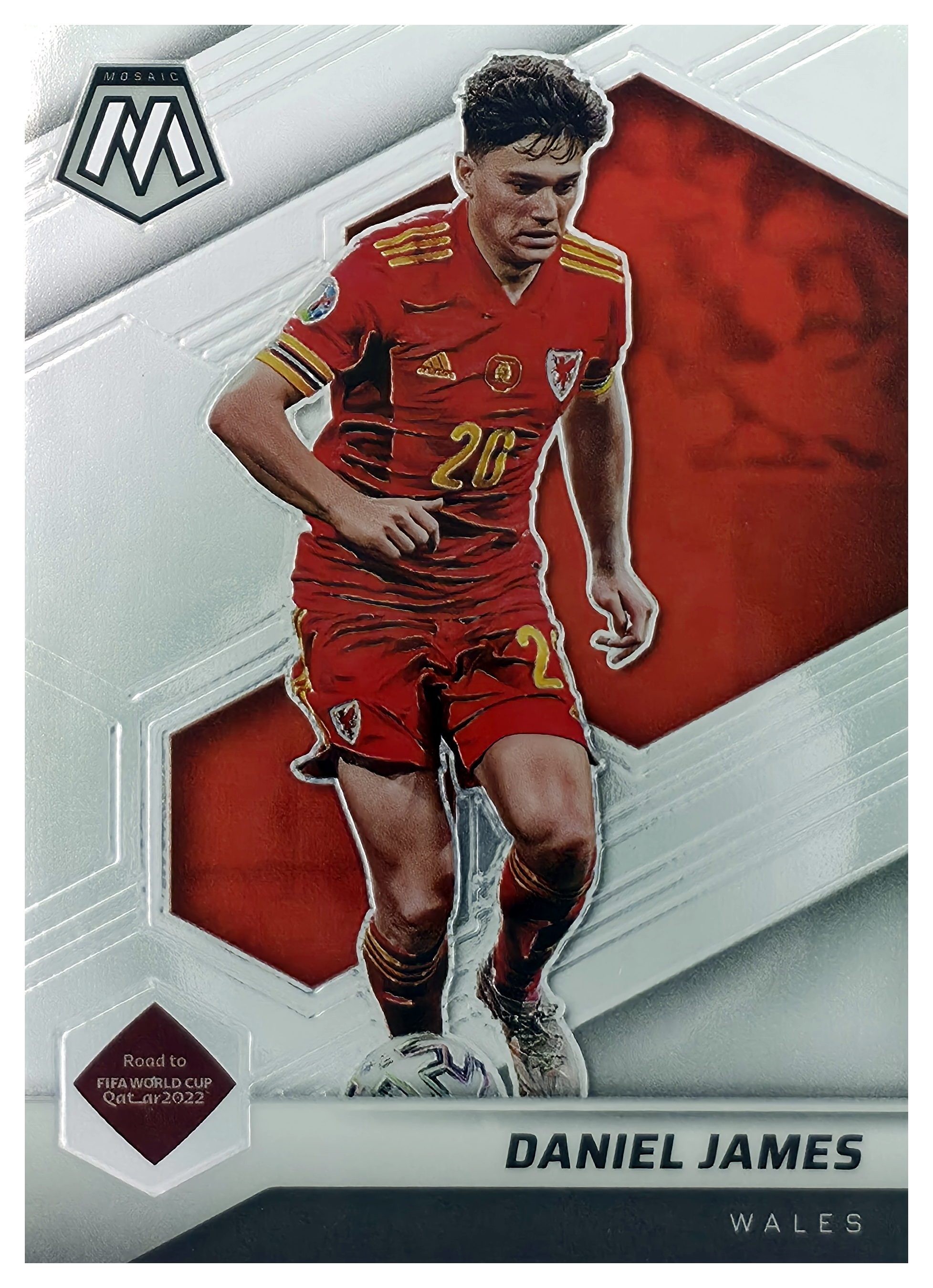 Daniel James - Panini Mosaic FIFA Road to World Cup Base Set 2021-22, Nr. 83 (Art.-Nr. SG105926)