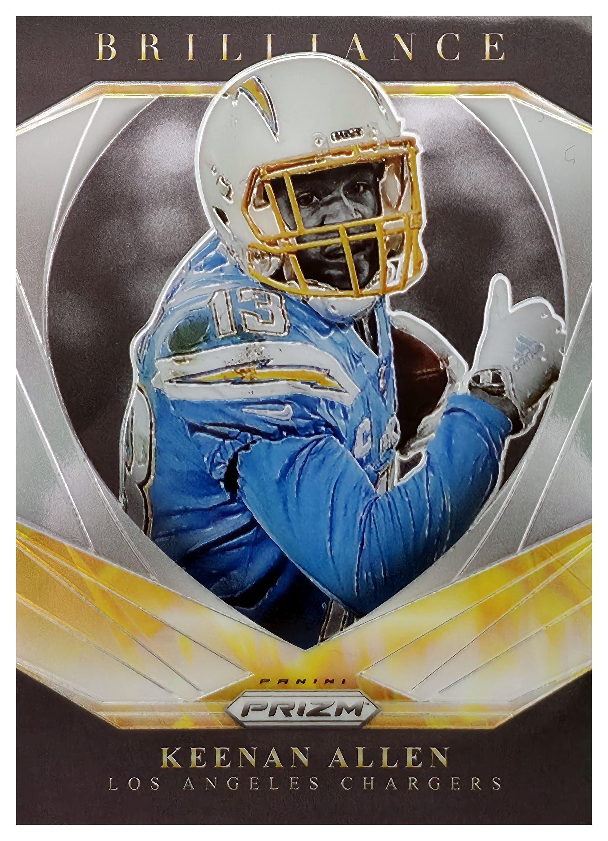 Keenan Allen - Panini Prizm Brilliance 2020, Nr. 4 – Insert (Art.-Nr. SG106640)