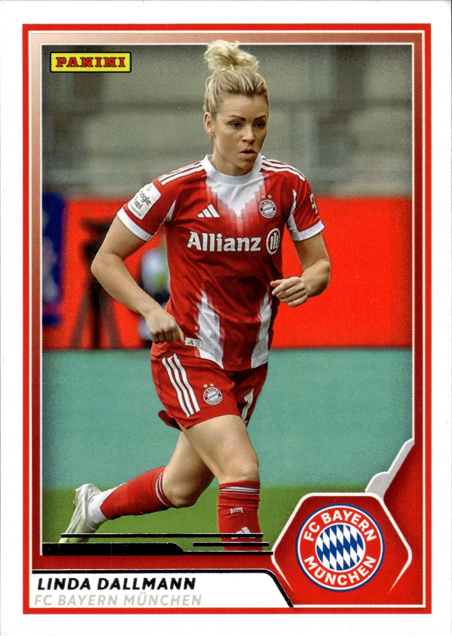 Linda Dallmann - Panini Frauen-Bundesliga TC Collection Base Set 2025-26, Nr. 8 (Art.-Nr. SG109672)