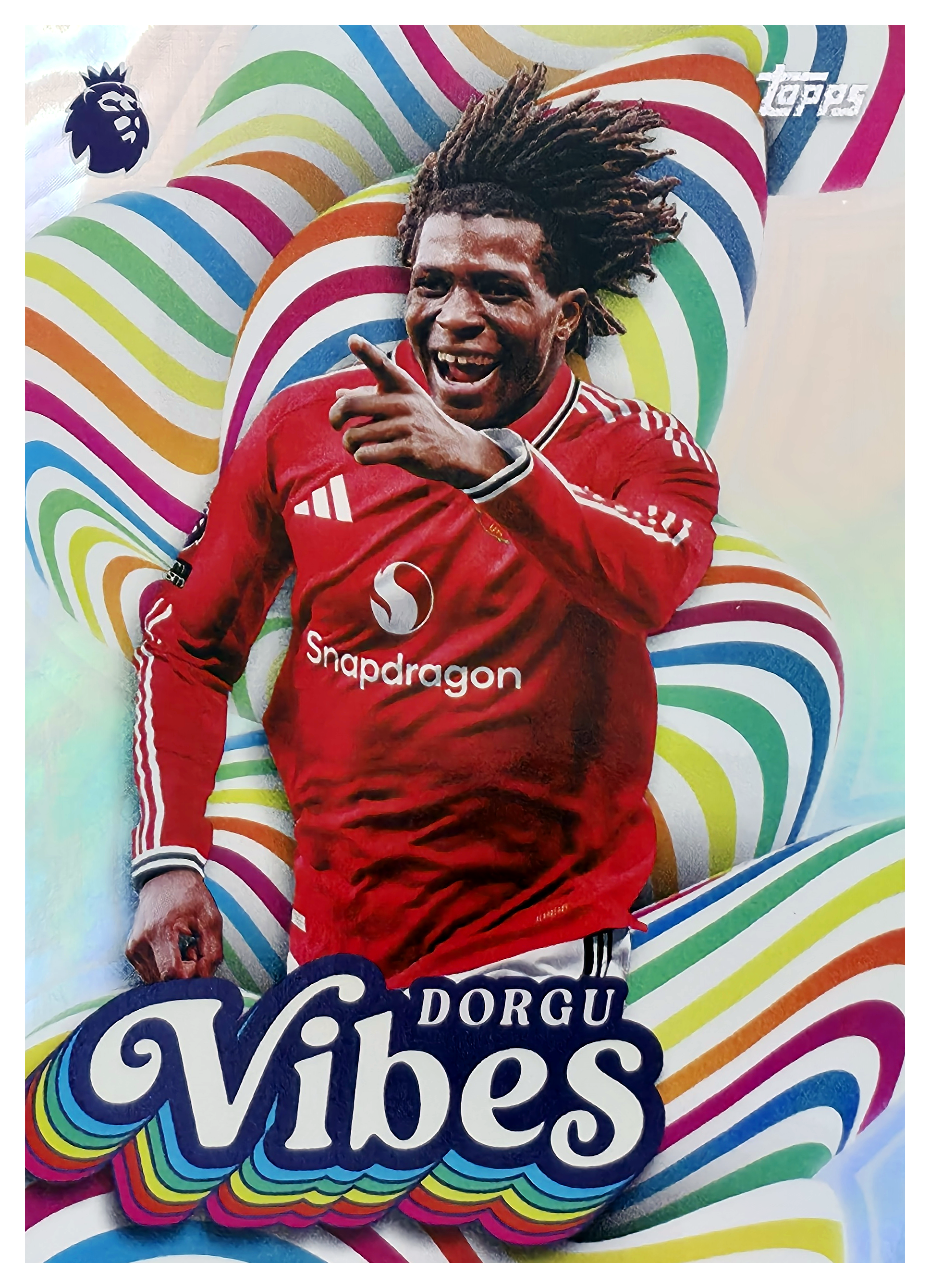 Patrick Dorgu - Topps Flagship Premier League Vibes 2026-27, Nr. VI 9 – Insert (Art.-Nr. SG104826)