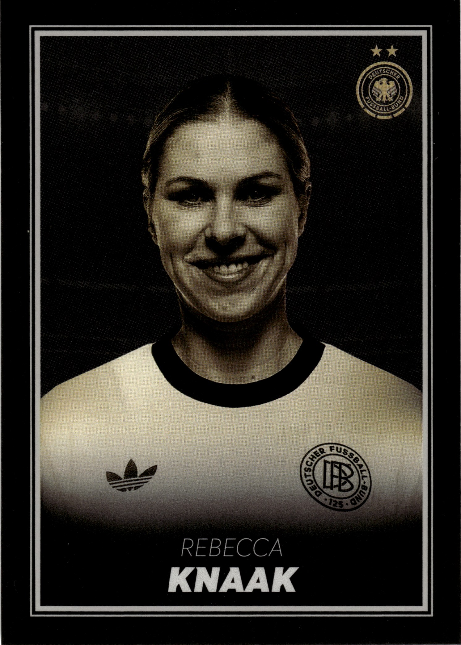 Rebecca Knaak - Panini DFB-Frauen Team-Set FOC 2025, Nr. FOC-15 – Insert (Art.-Nr. SG110033)