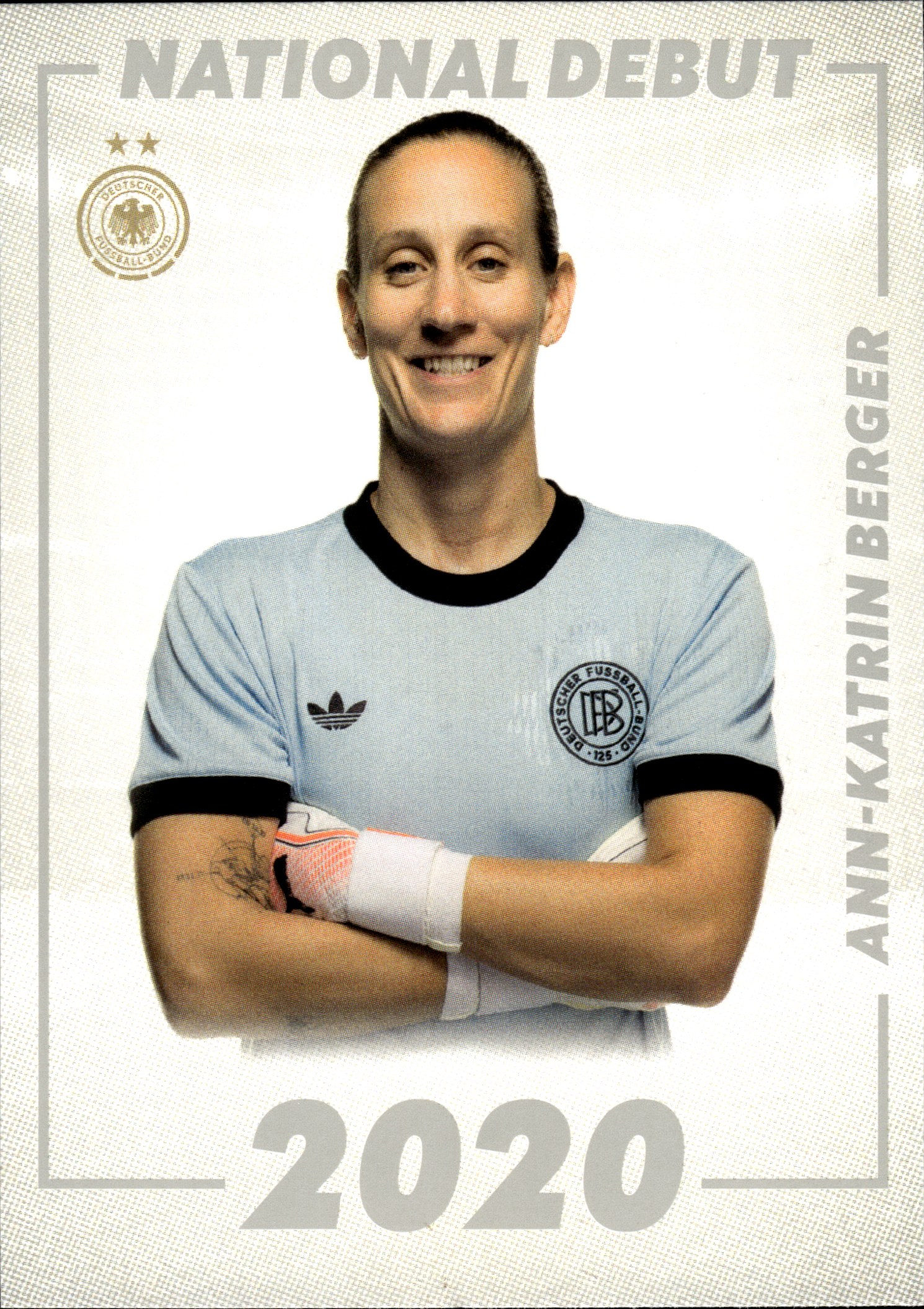 Ann-Katrin Berger - Panini DFB-Frauen Team-Set National Debut 2025, Nr. DEB-01 – Insert (Art.-Nr. SG109825)