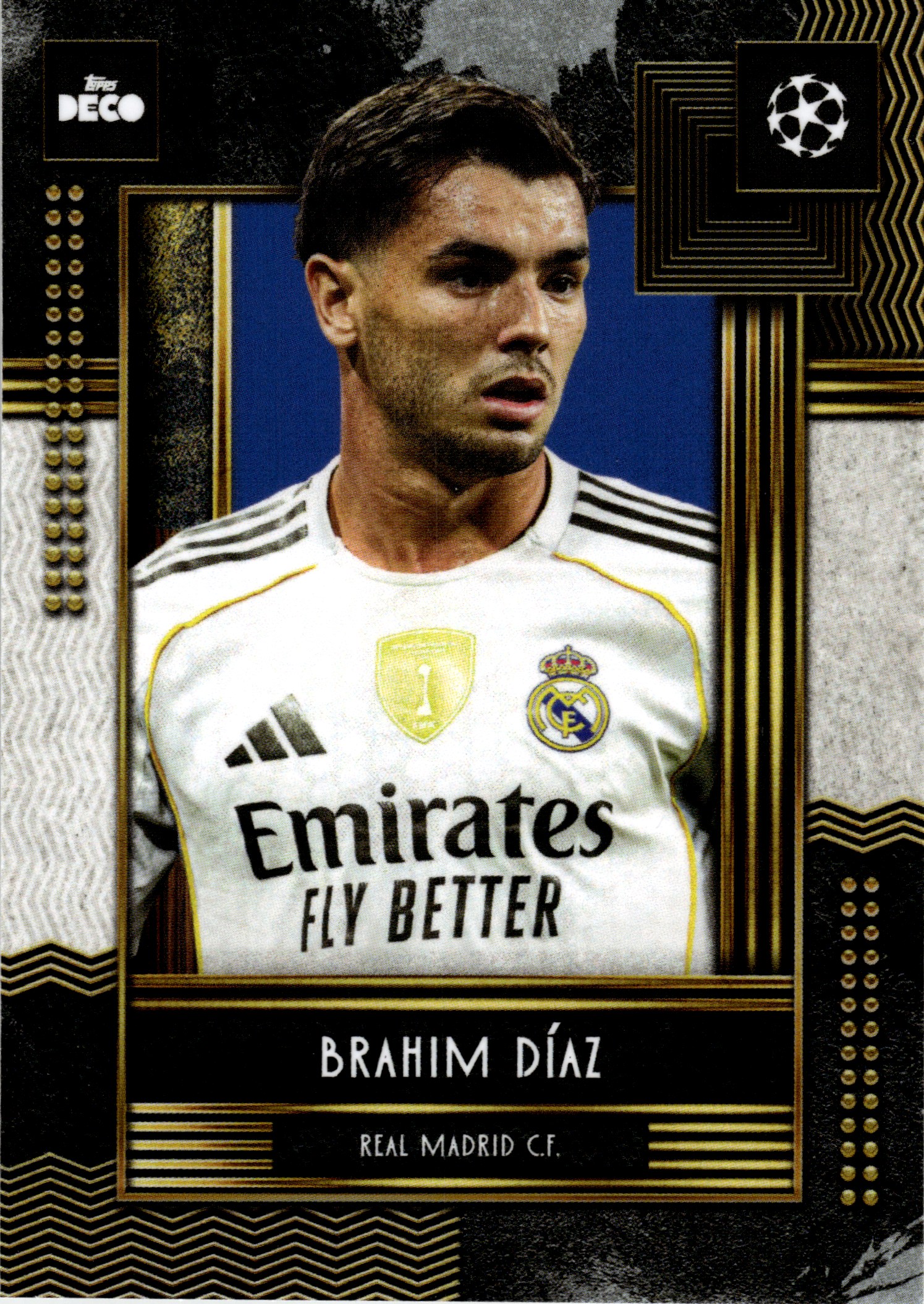 Brahim Díaz - Topps Deco UEFA Club Competitions Current Stars 2025-26 (Art.-Nr. SG107832)