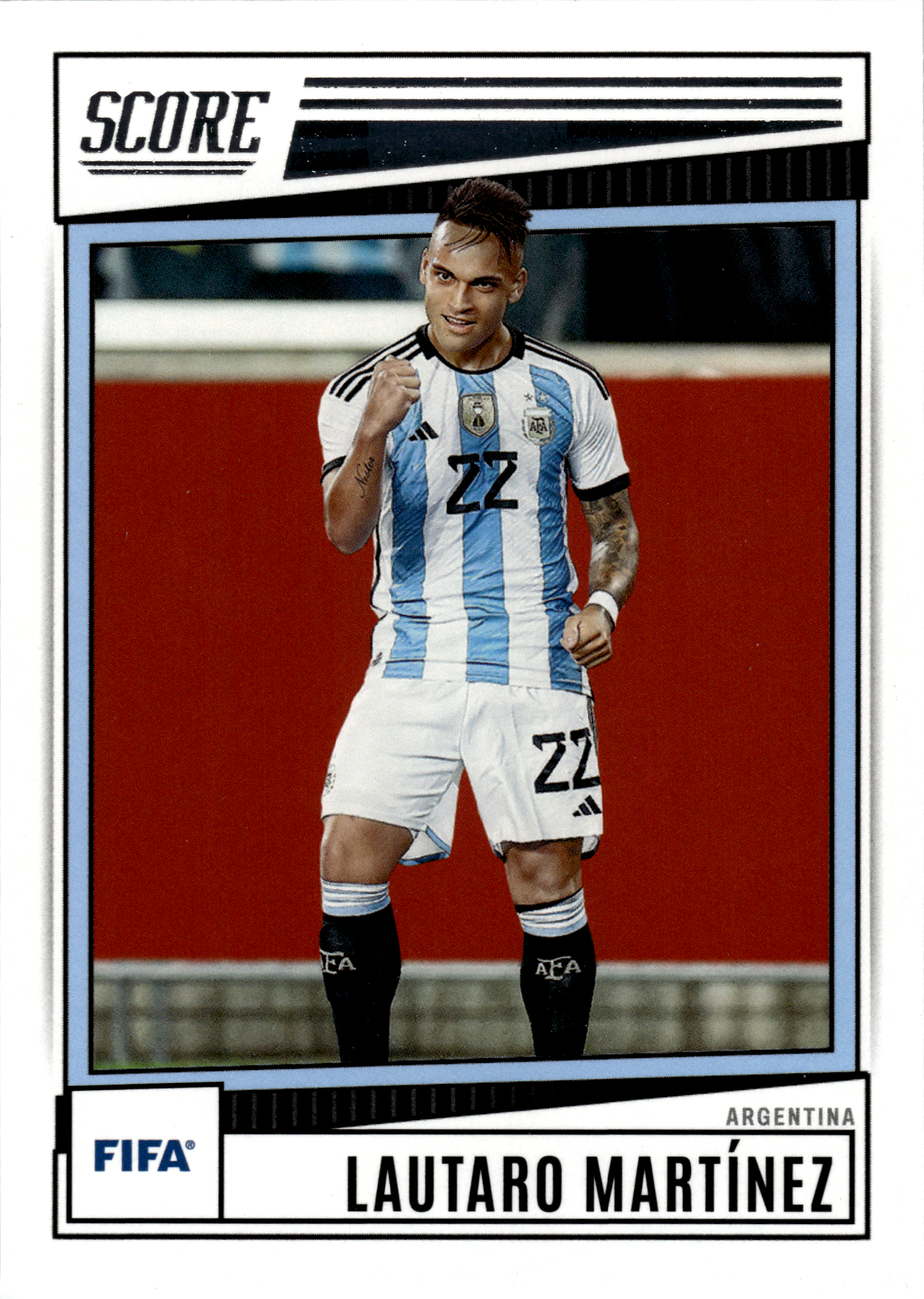 Lautaro Martínez - Panini Score FIFA Base Set 2022-23, Nr. 14 (Art.-Nr. SG102812)
