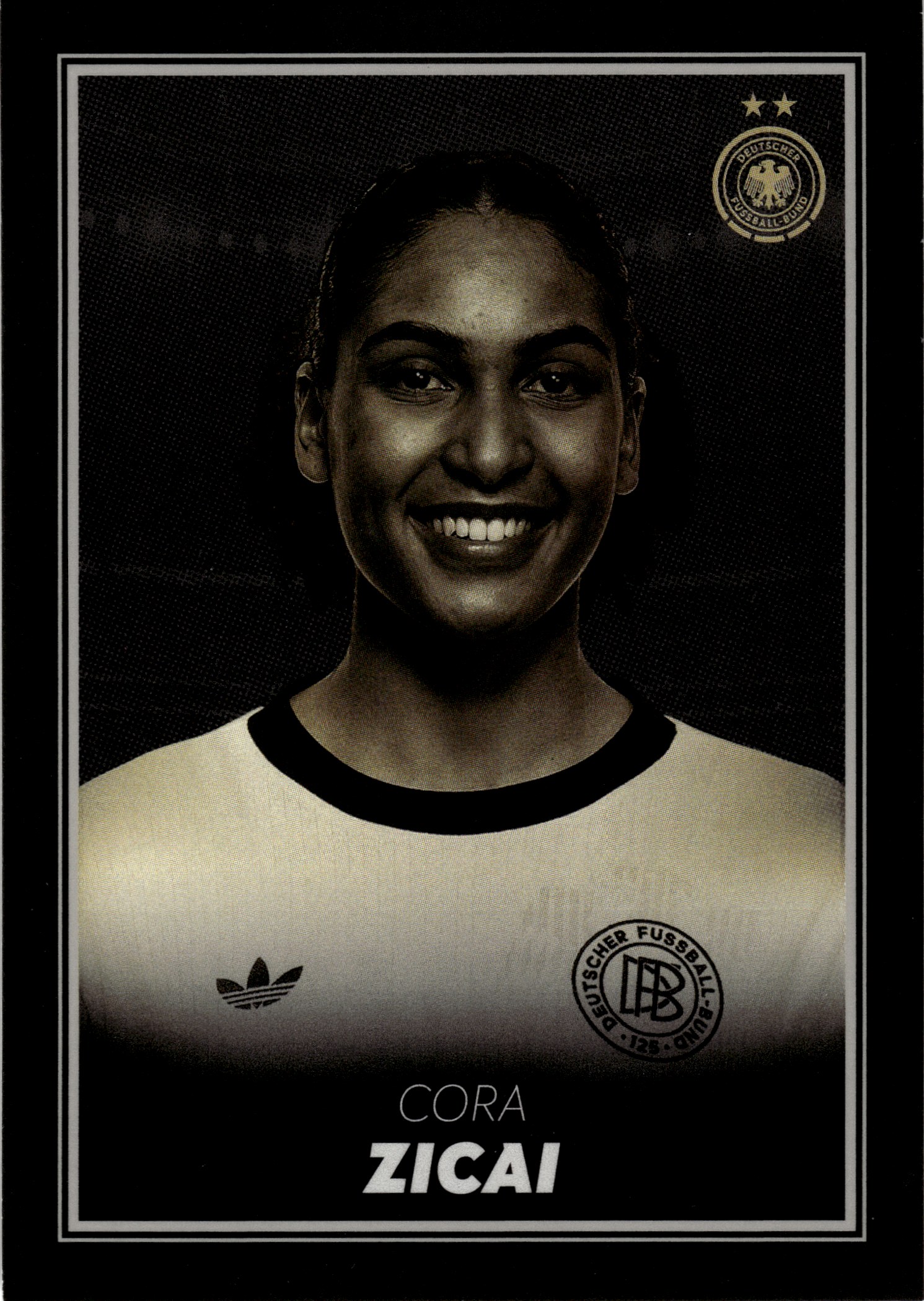 Cora Zicai - Panini DFB-Frauen Team-Set FOC 2025, Nr. FOC-26 – Insert (Art.-Nr. SG110044)