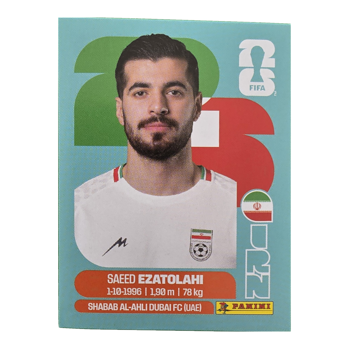 Saeed Ezatolahi - Iran, FIFA WM 2026, Nr. IRN11