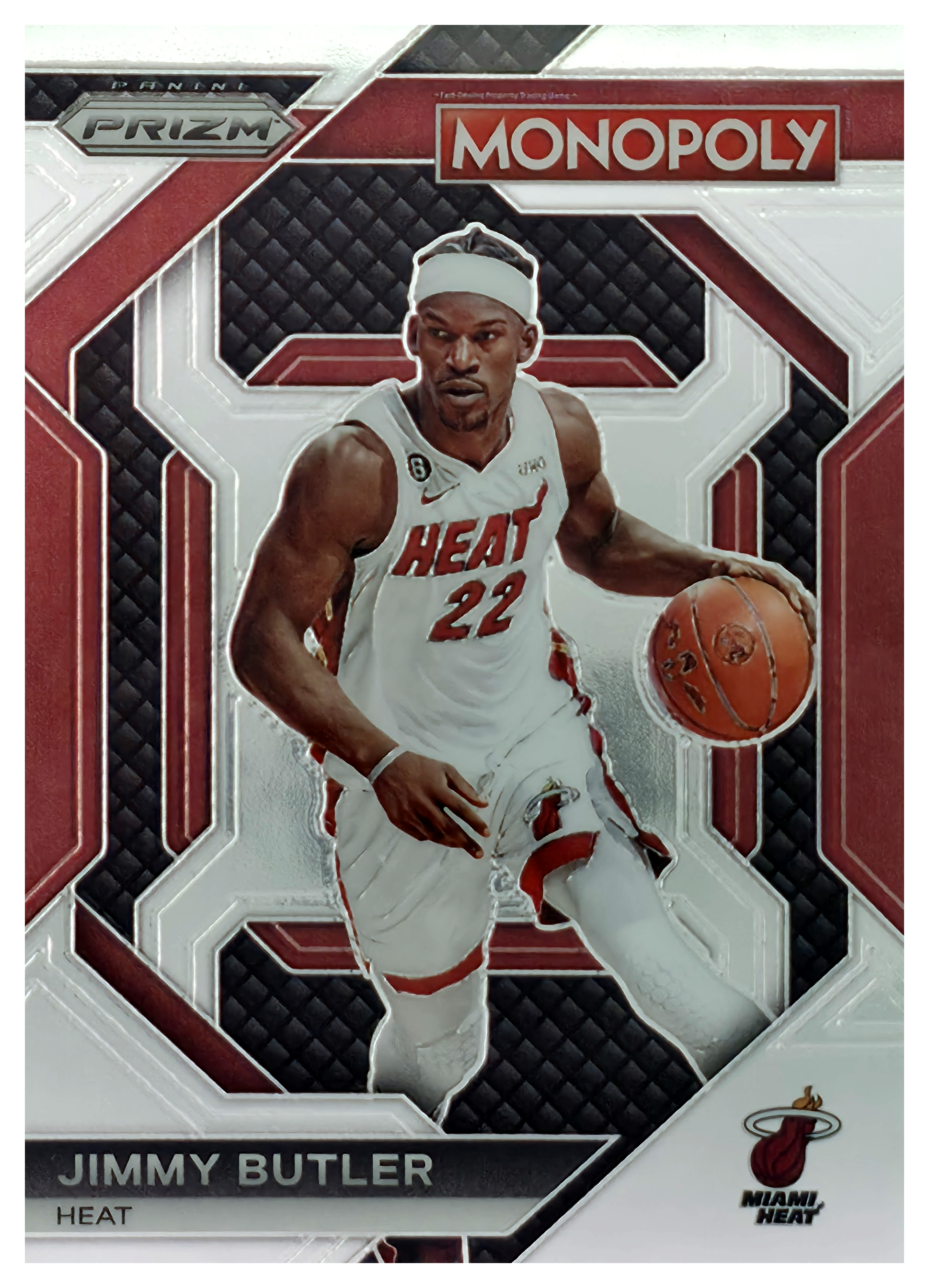 Jimmy Butler - Panini Prizm Monopoly Prizm Skills 2023-24, Nr. PS4 – Insert (Art.-Nr. SG106579)